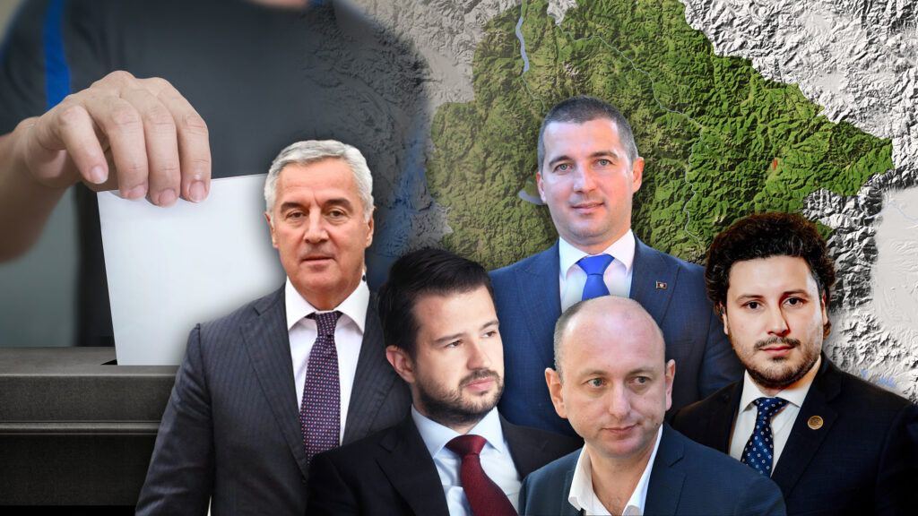Milo Đukanović, Jakov Milatović, Dritan Abazović, Aleksa Bečić, Milan Knežević, Izbori CG