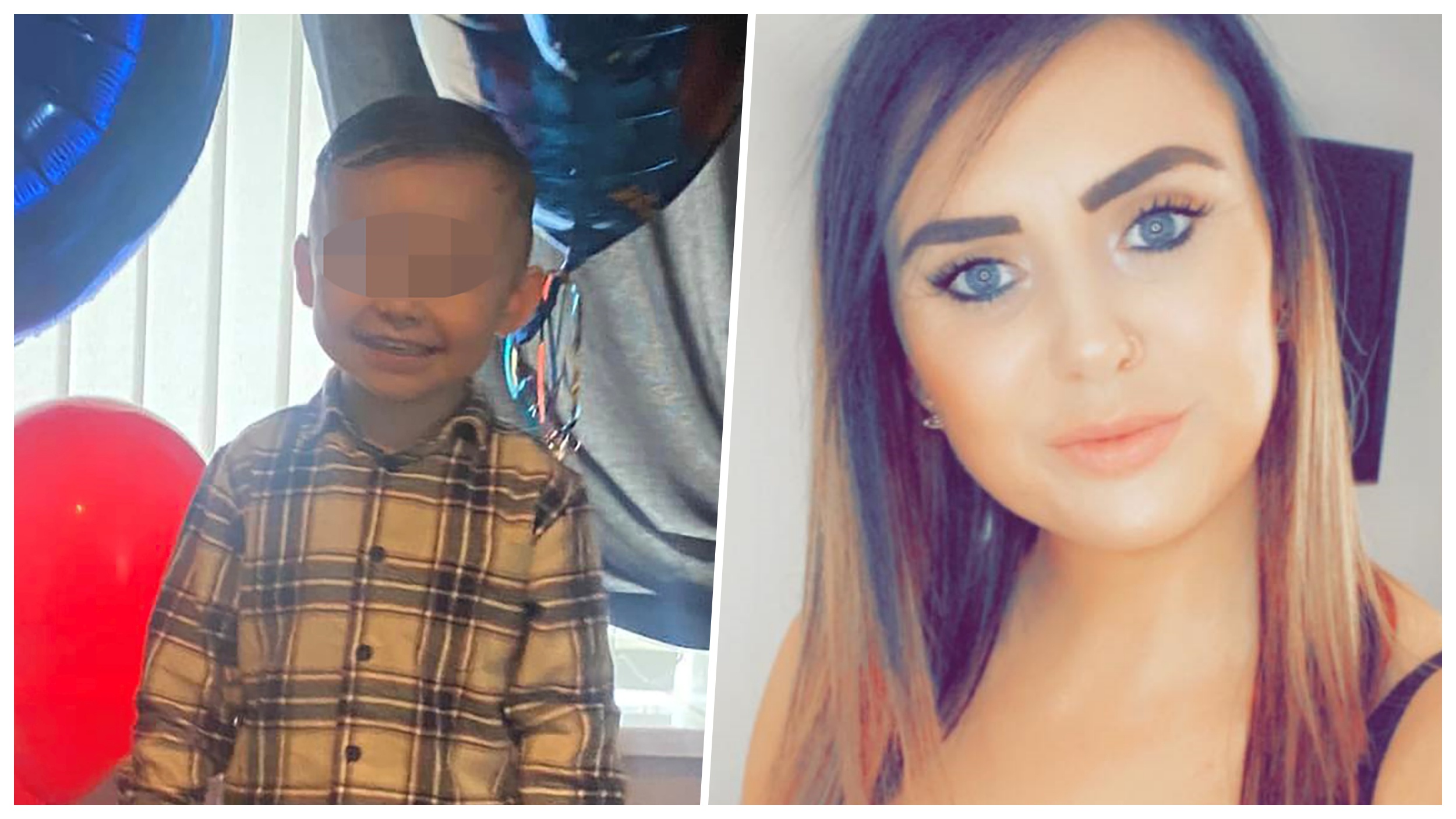 Nicola Courtney, 34 and Lucas Page, three, died on the A180 near Immingham, Lincolnshire, when the truck ploughed into their stationary blue Ford Focus on Friday night. 
https://www.facebook.com/search/top/?q=Nicola%20Courtney