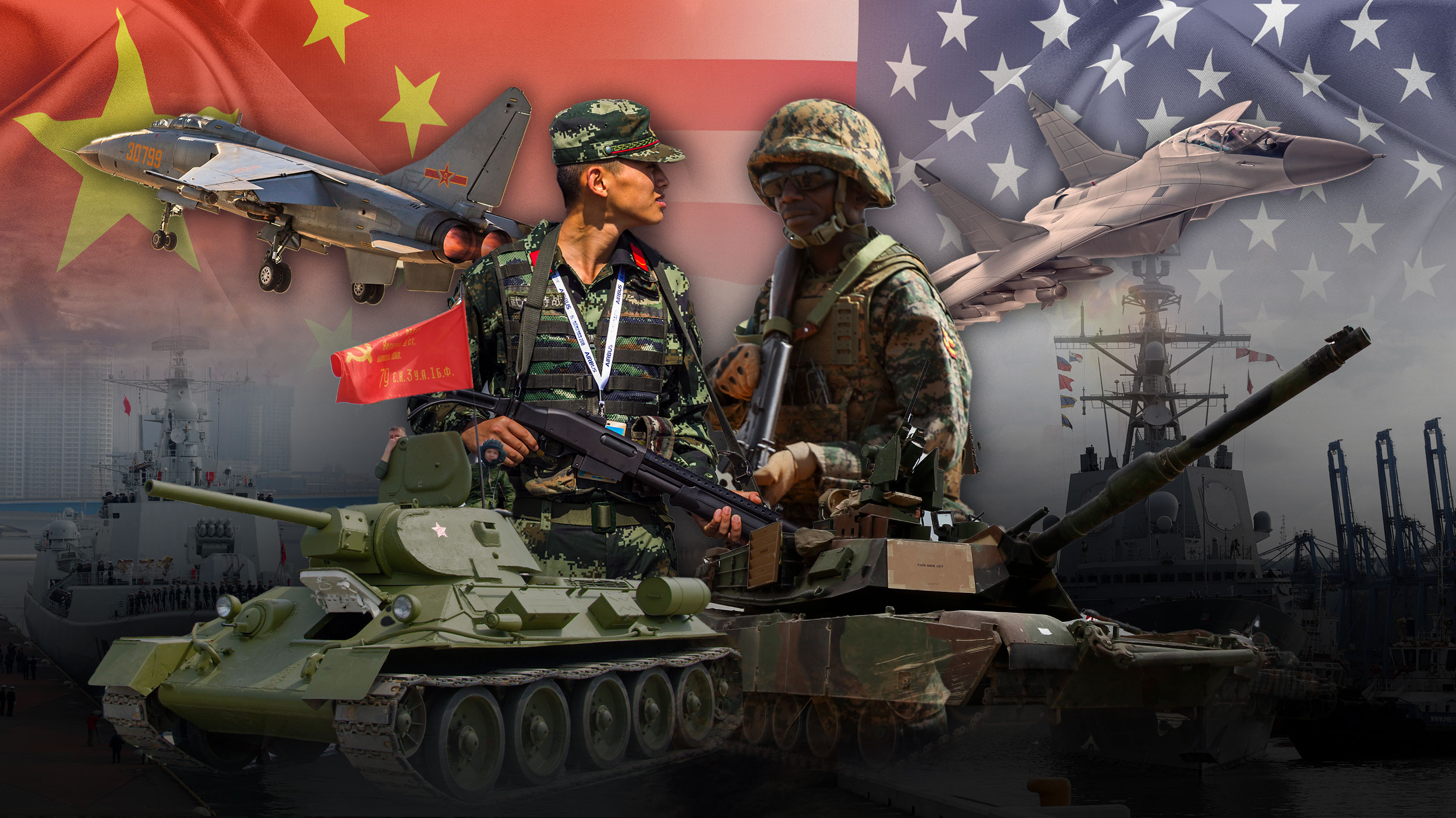 USA, Kina , oružje uporedno,