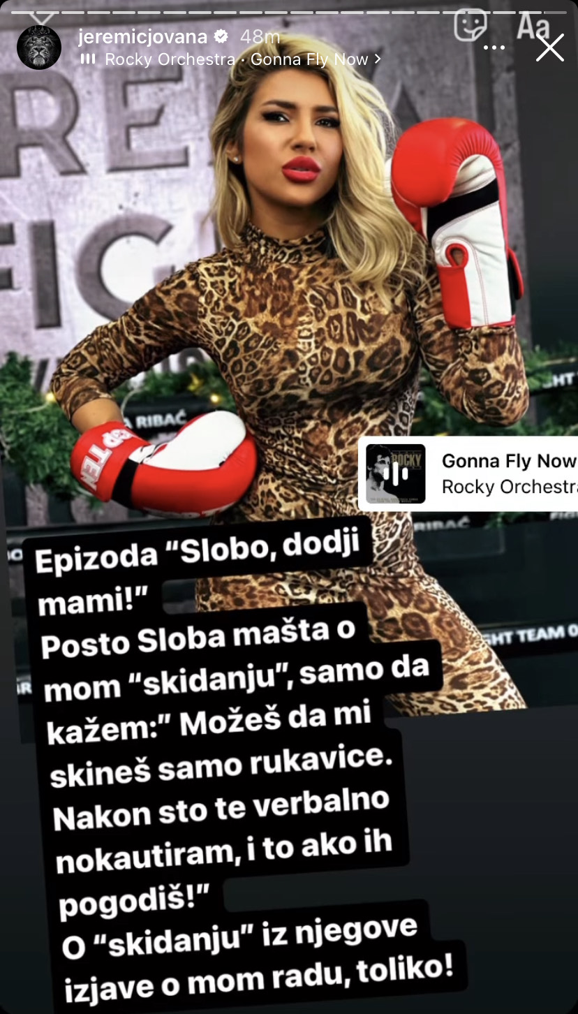 Jovana Jeremić Foto: Instagram/jeremicjovana