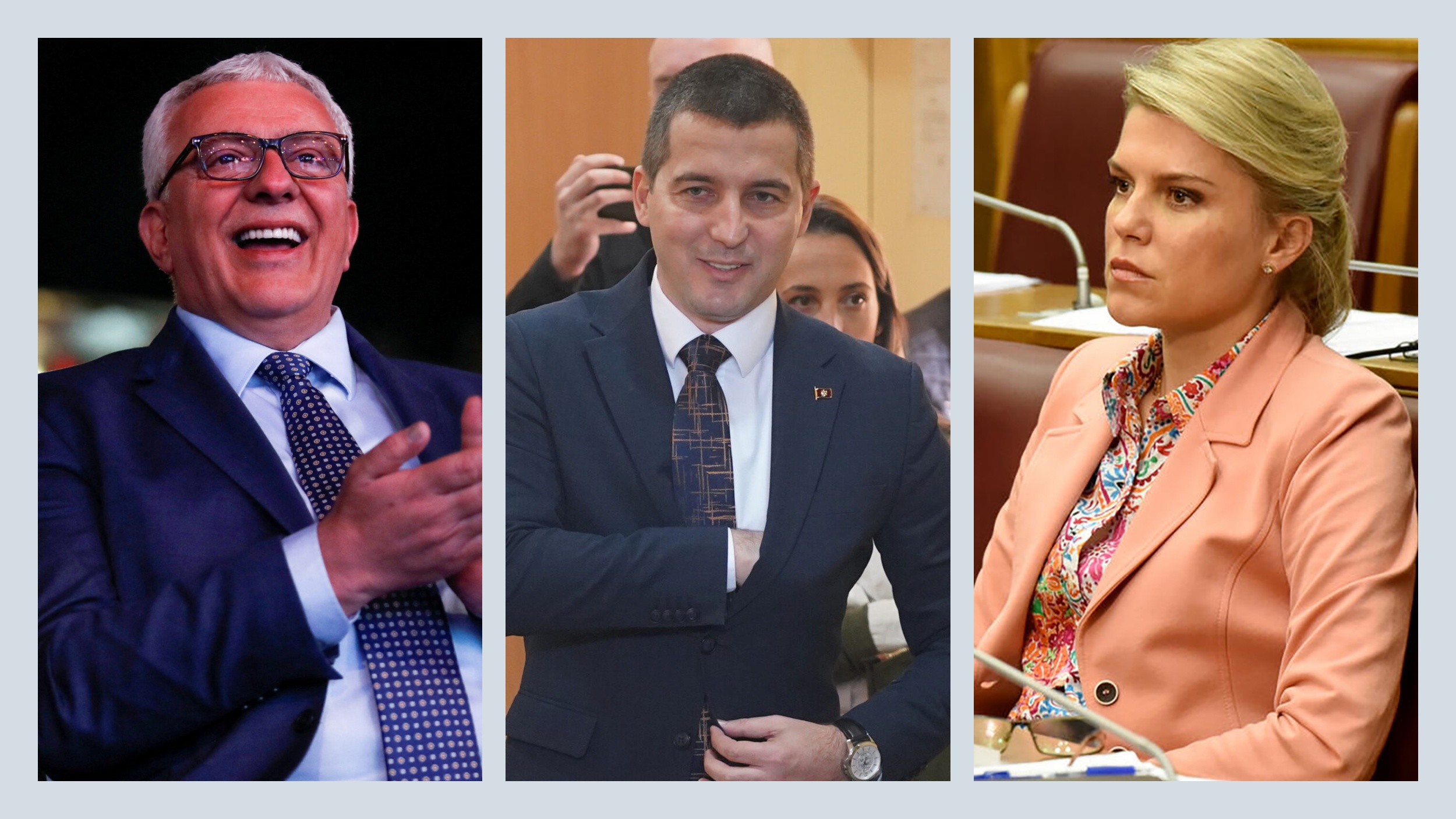 Andrija Mandić, Aleksa Bečić, Draginja Vuksanović-Stanković