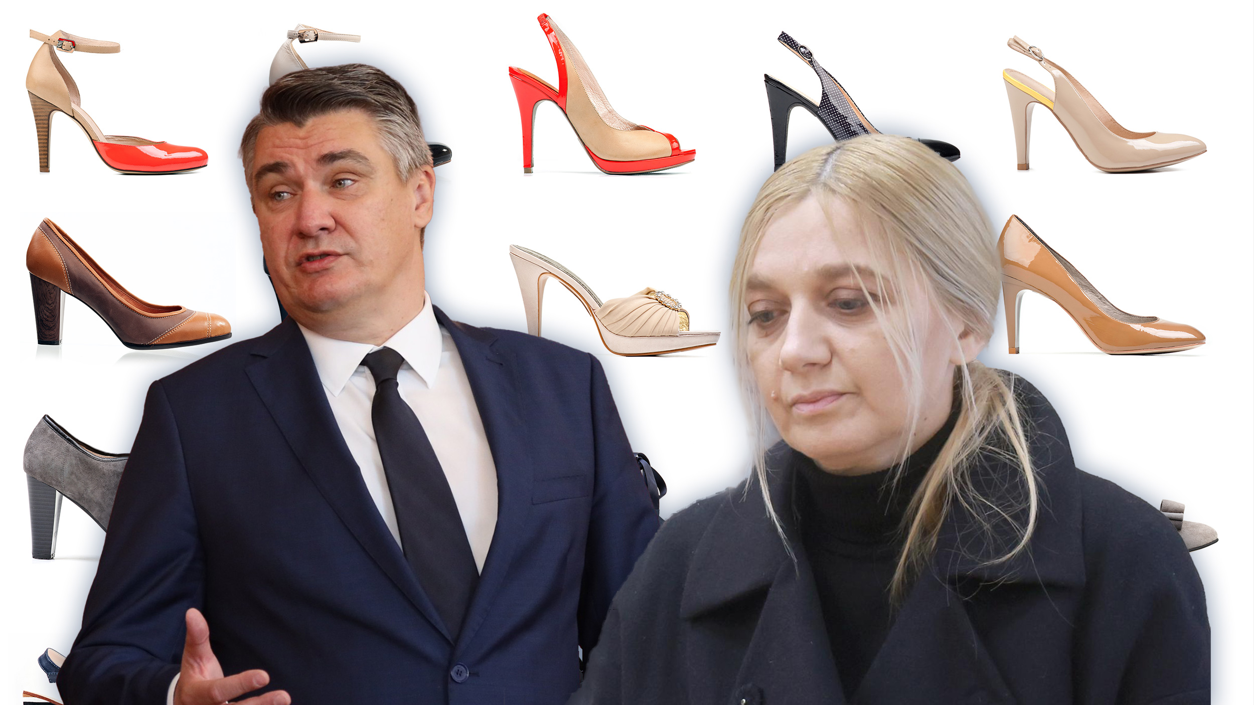 Zoran Milanović, Sandra Zeljko, Cipele