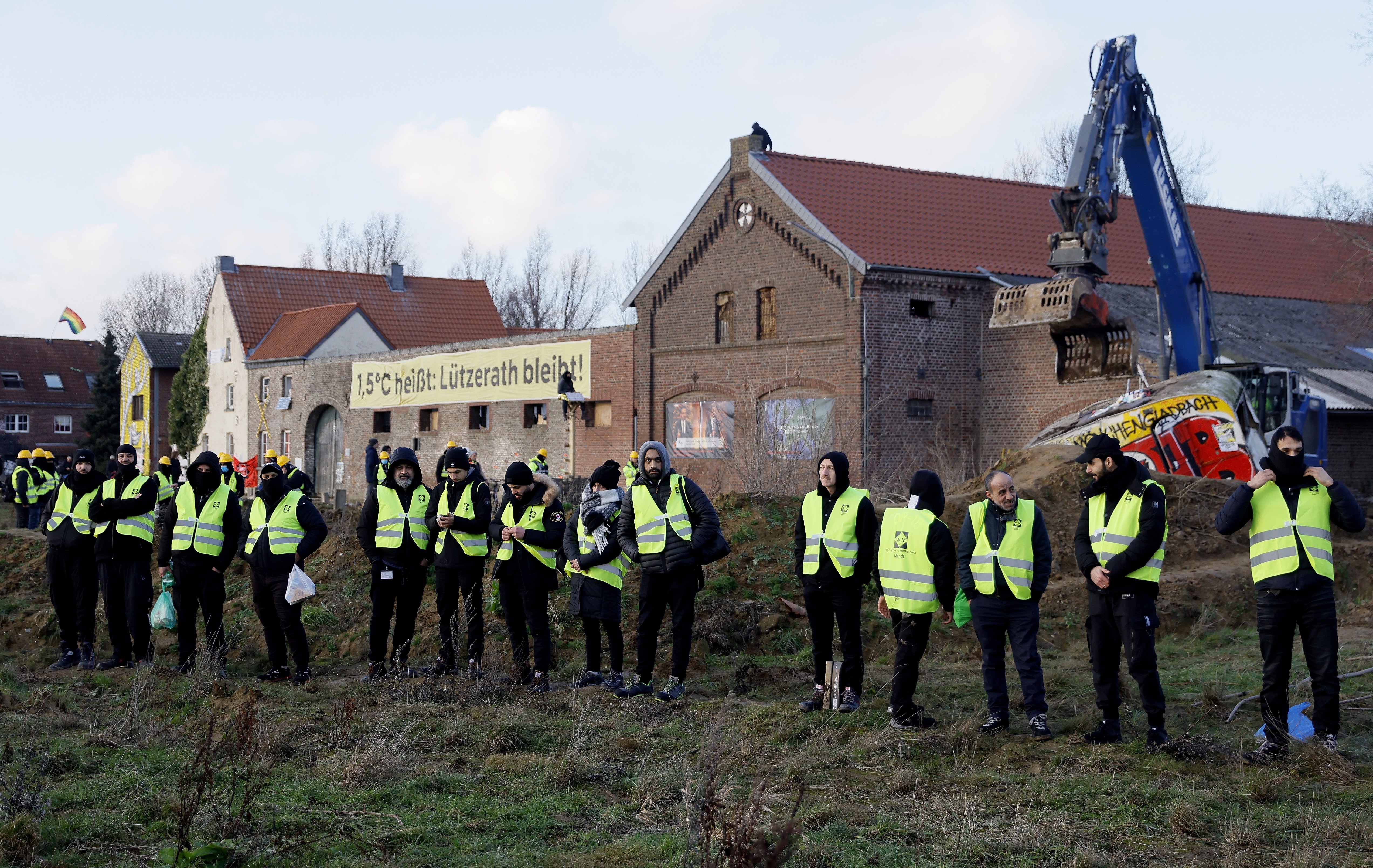 Police evicts activists from occupied Luetzerath village near lignite mining pit
