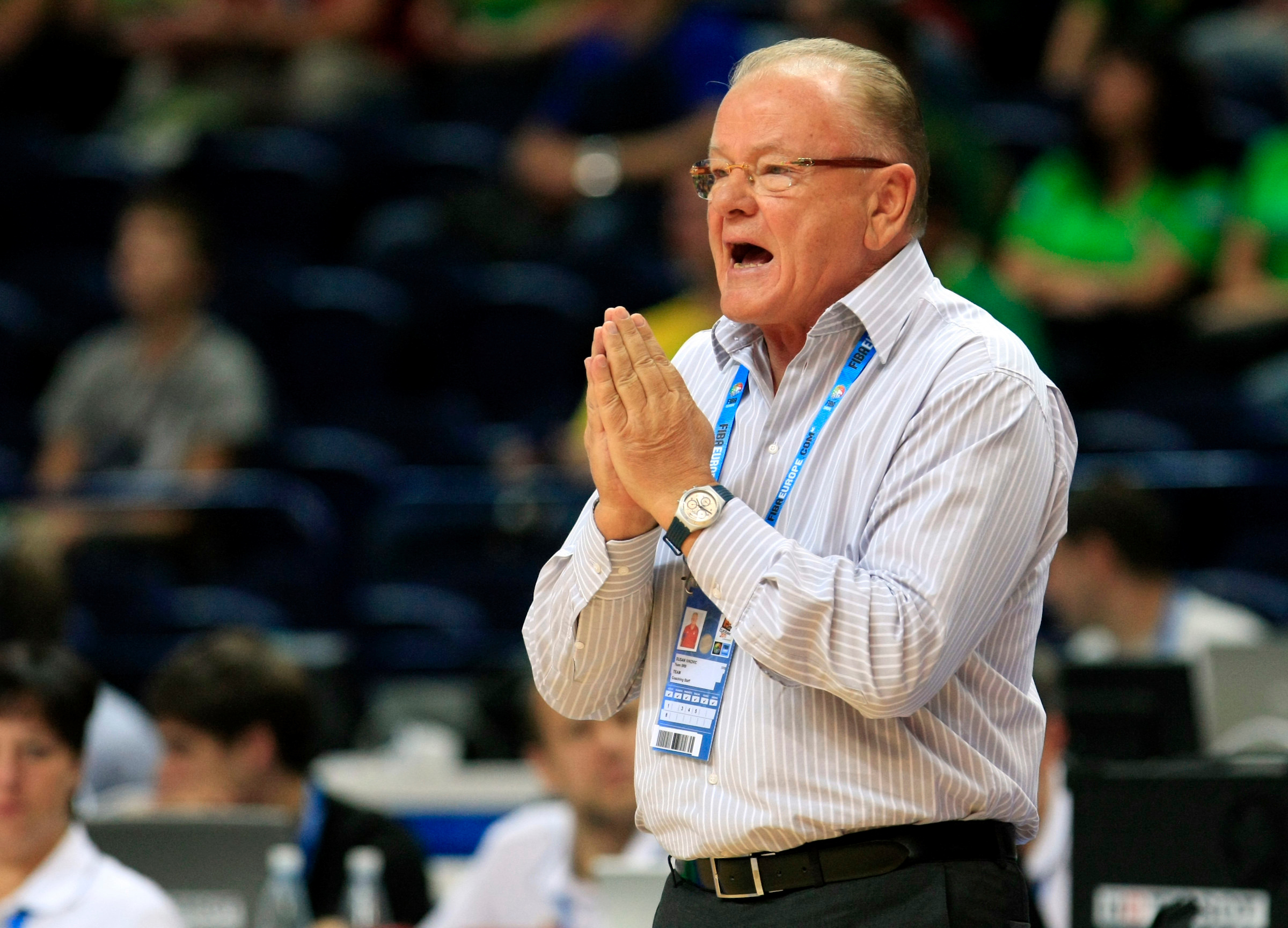 Duda Dusan Ivkovic, during round 2, group E, basketball game between Serbia and Turkey in Vilnius, Lithuania, Eurobasket 2011, Sunday, September 11, 2011. (photo: Pedja Milosavljevic)