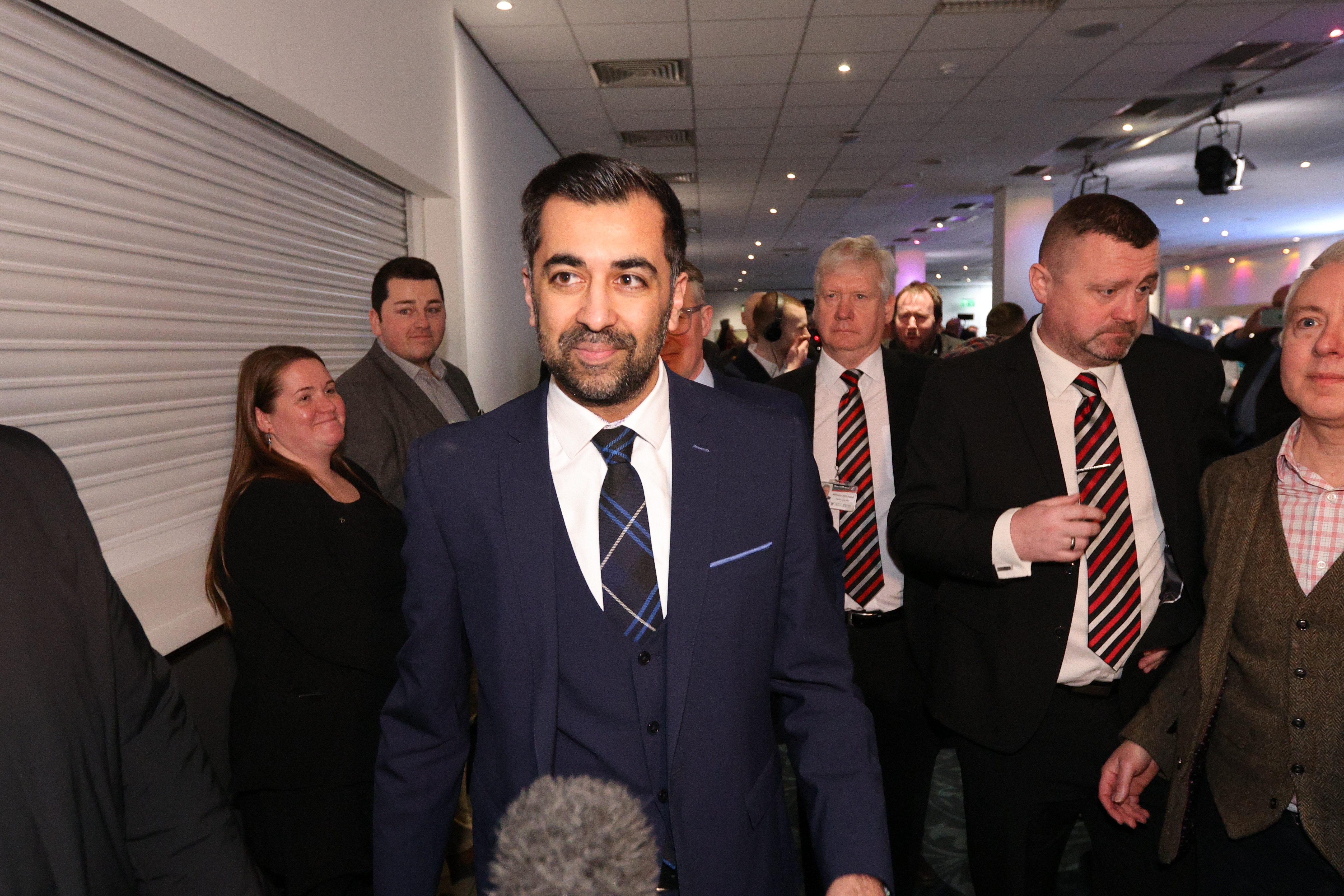 Humza Yousaf announced as new leader of Scottish National Party