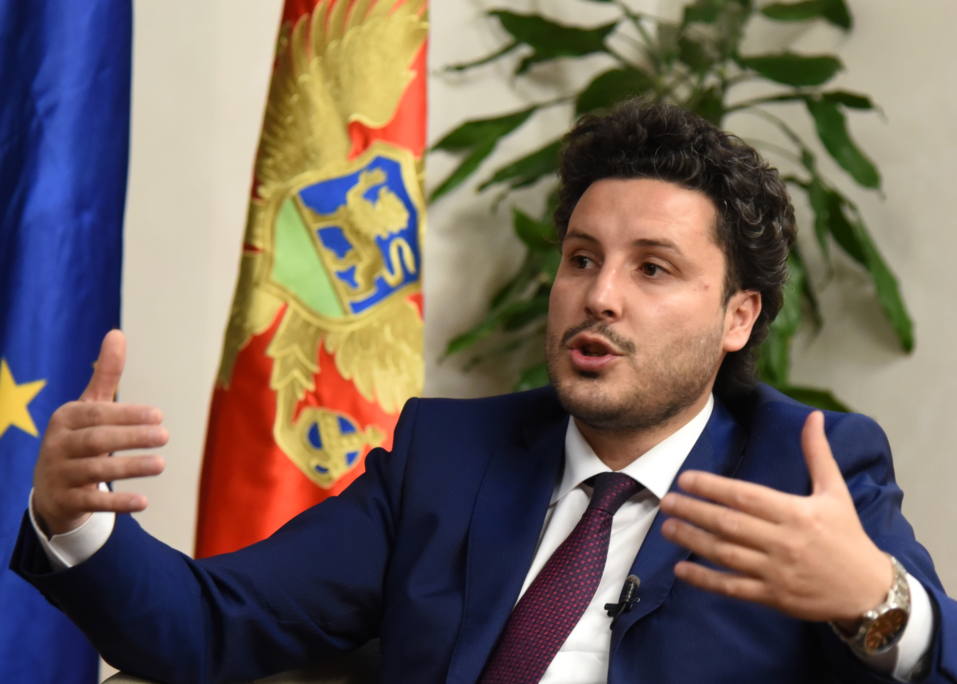 Podogorica 01.06.2022. Dritan Abazović, intervju Foto: Nova.rs