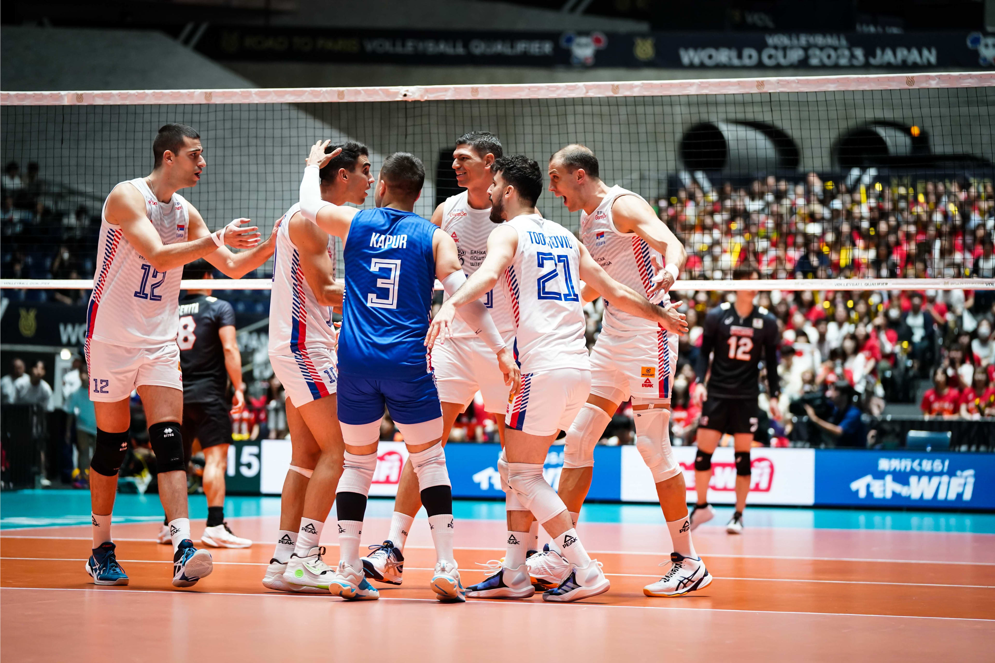 Odbojkaši Srbije, Odbojkaška reprezentacija Srbije