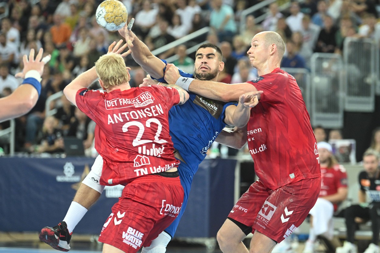 Zagreb, Croatia, 121023. Player Milos Kos at the match of the 3rd round of the Champions League between Zagreb and Aalbo