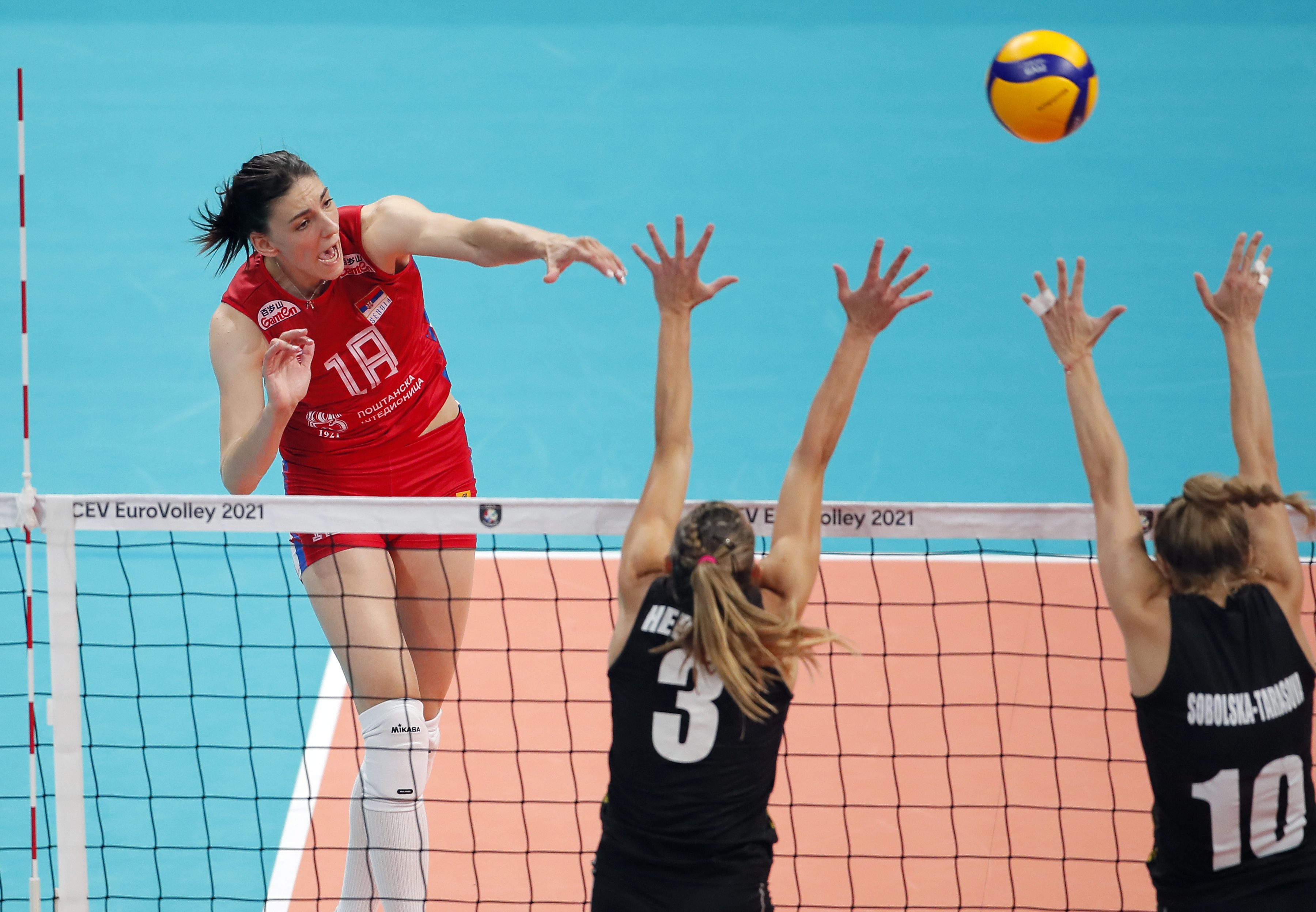 Ženska odbojkaška reprezentacija Srbije, Belgije