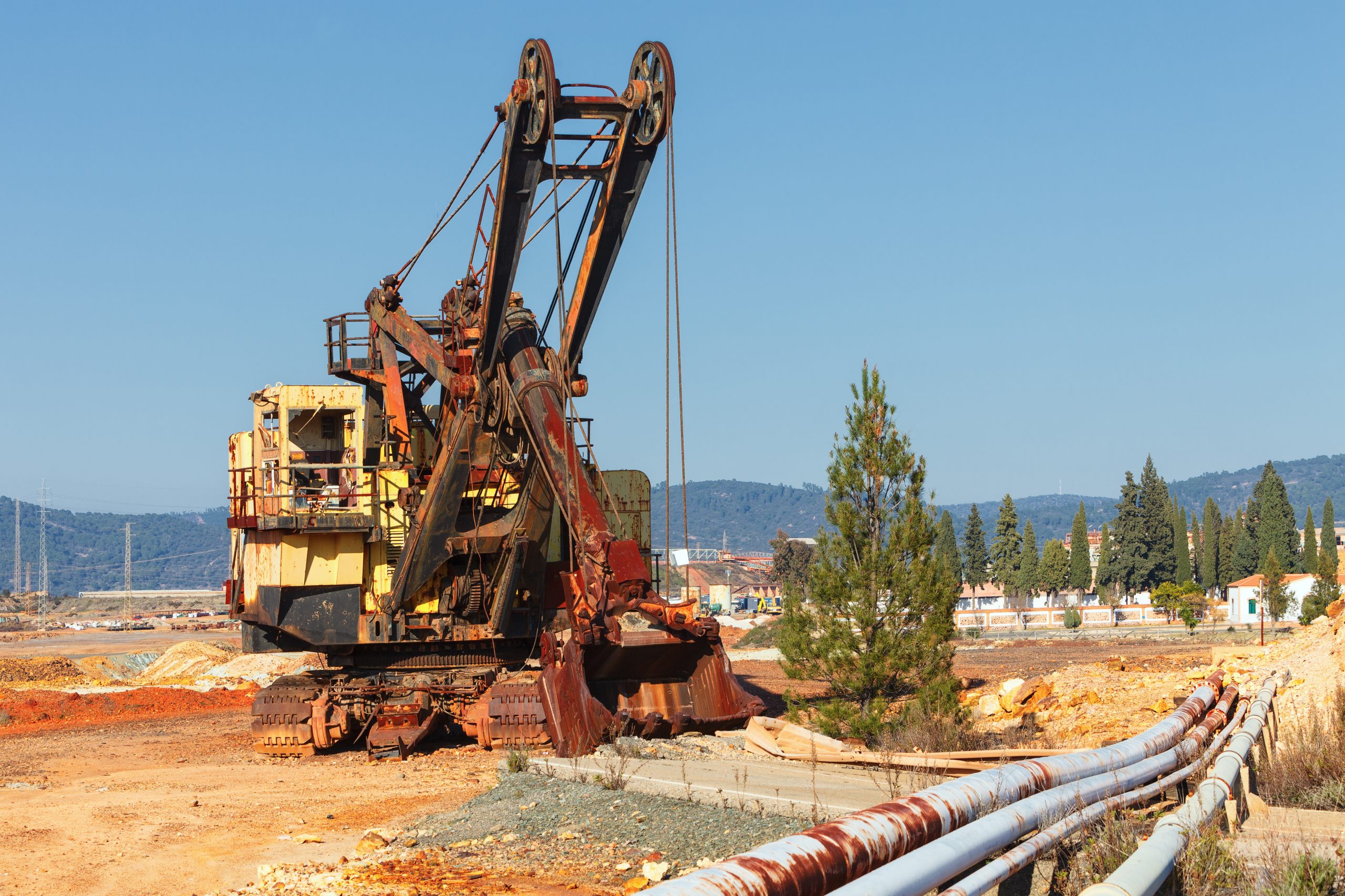 Bušotina, gradilište rio tinto iskopavanje