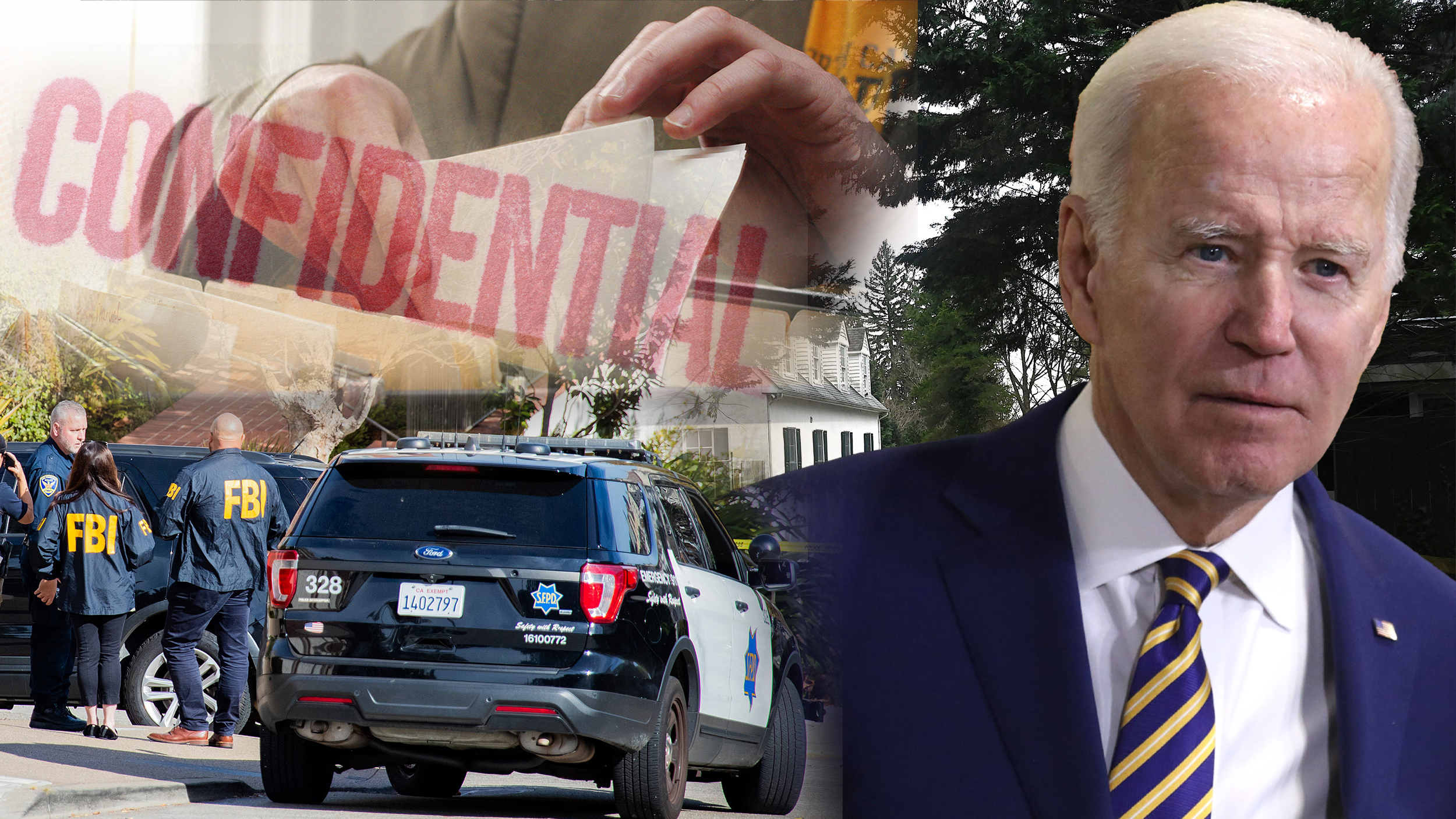 US President Joe Biden’s home in Wilmington, Delaware, poverljivo FBI US