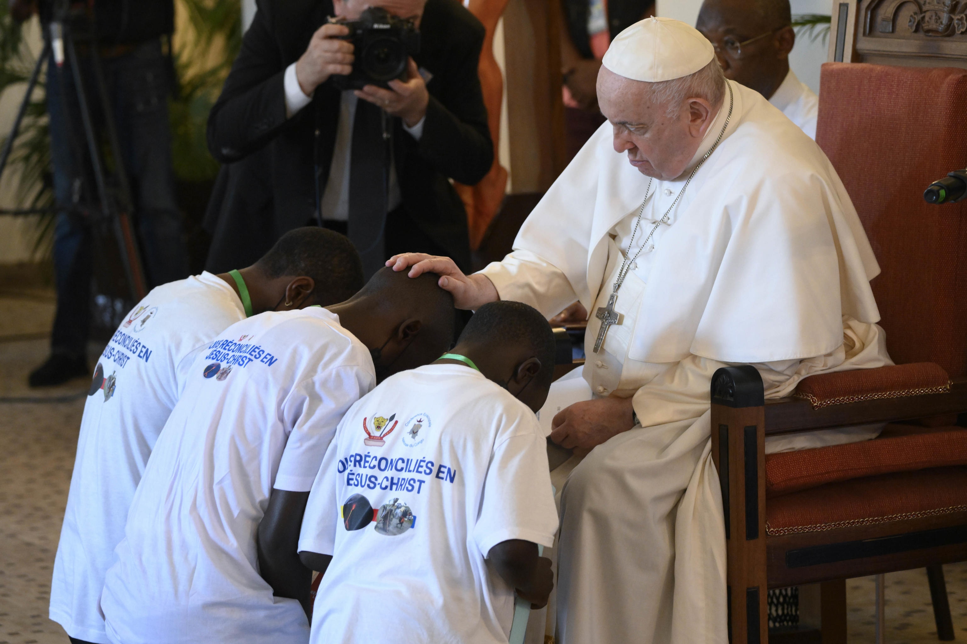 Pope Francis visits Kinshasa