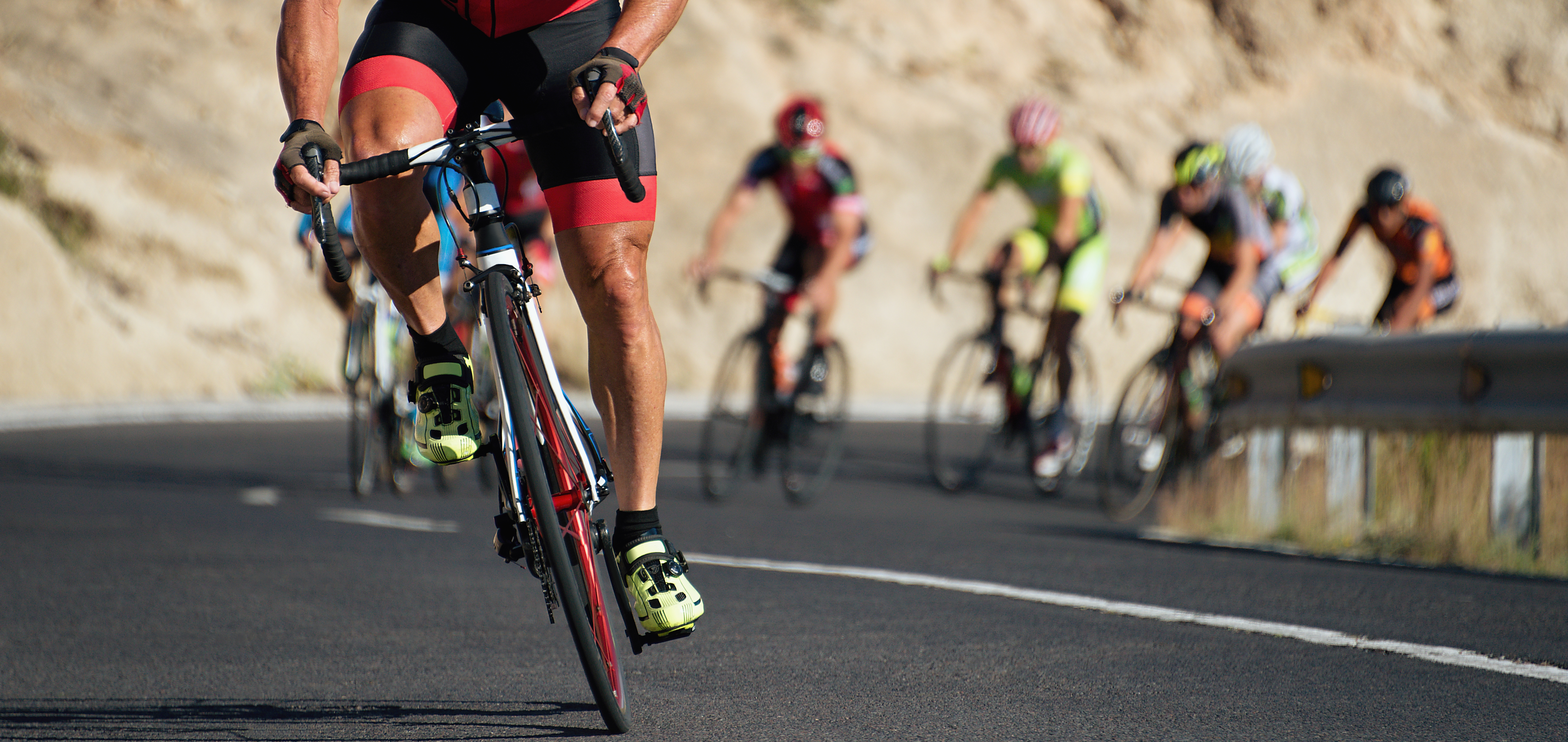 Cycling,Competition,cyclist,Athletes,Riding,A,Race,At,High,Speed