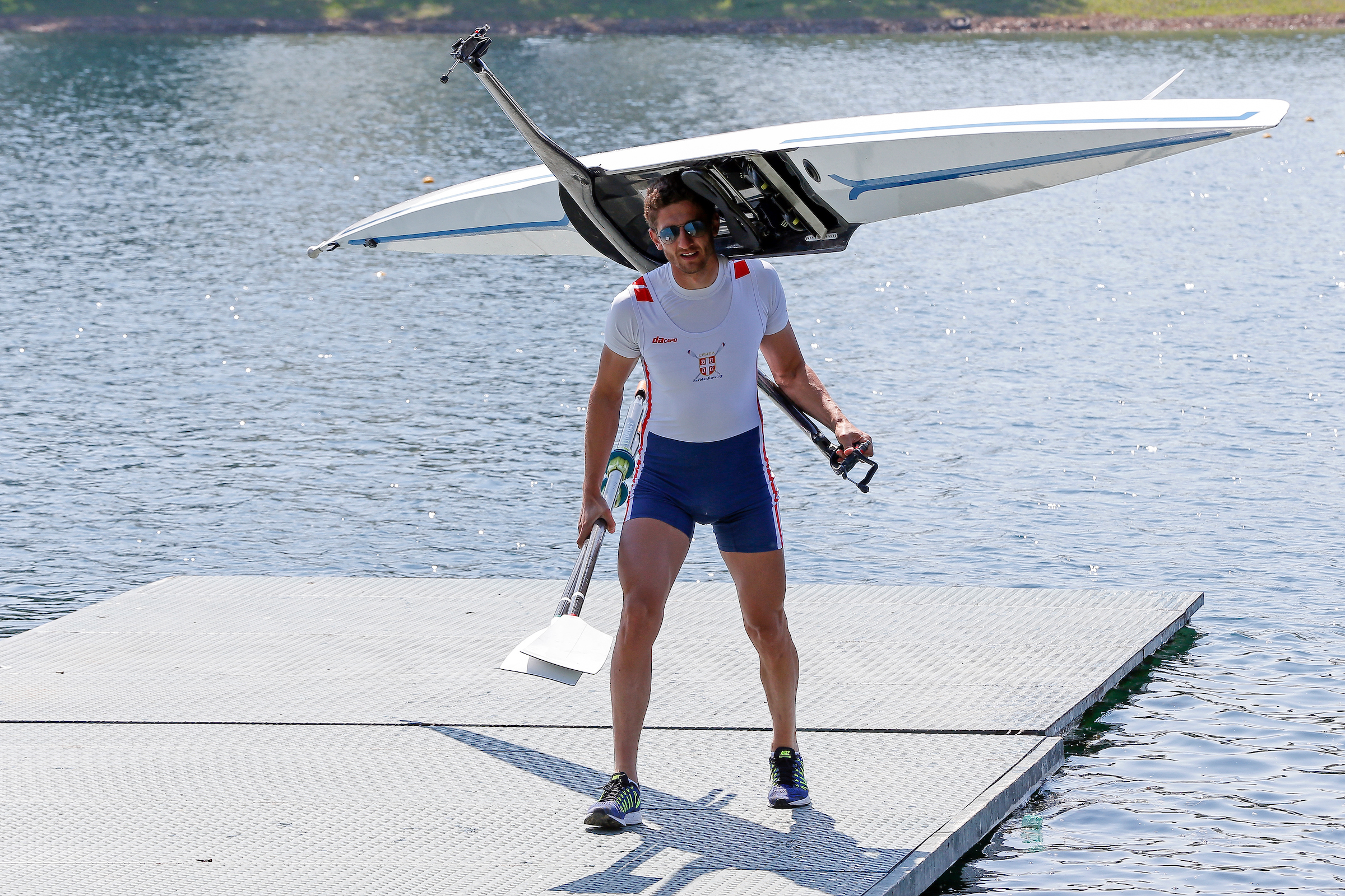 Milos Vasic Veslanje 16.4.2019. Beograd, Srbija (credit image &amp; photo: STARSPORT/ Pedja Milosavljevic)