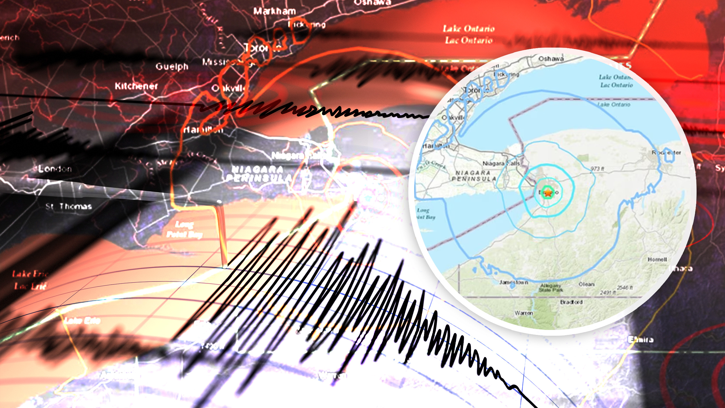 Bufalo, Zemljitres, USA