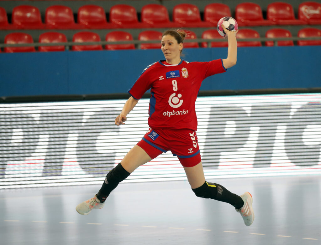 Jelena Lavko Handball match Serbia - Slovakia, Srbija - Slovacka  Belgrade, Serbia on April 21, 2021.
21.4.2021. April 21. 2021. Beograd, Srbija  foto: Pedja Milosavljevic / STARSPORT