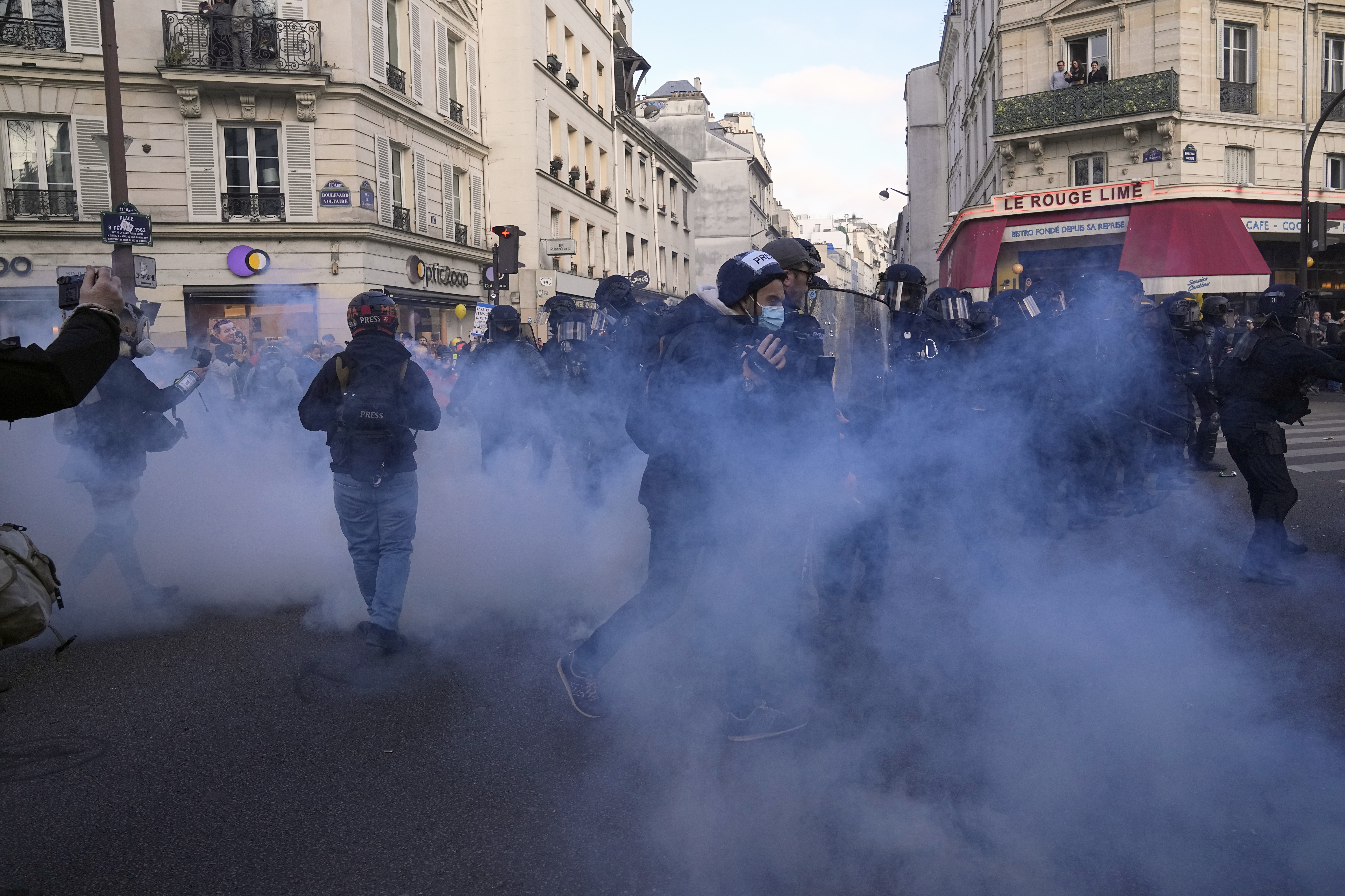 France Pension Protest