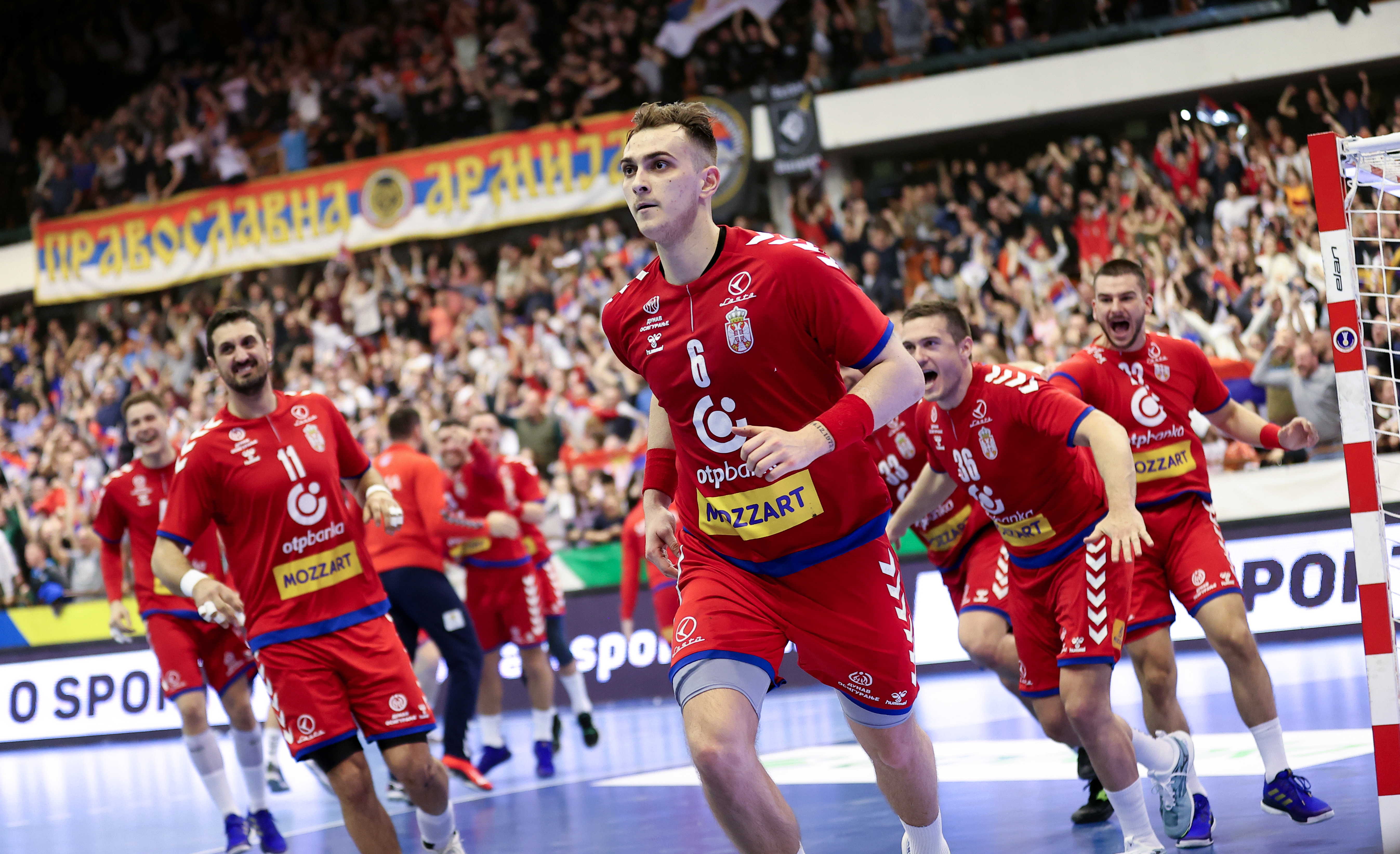 Serbia vs Norway, Phase 2 EHF Euro 2024 qualifying handball match