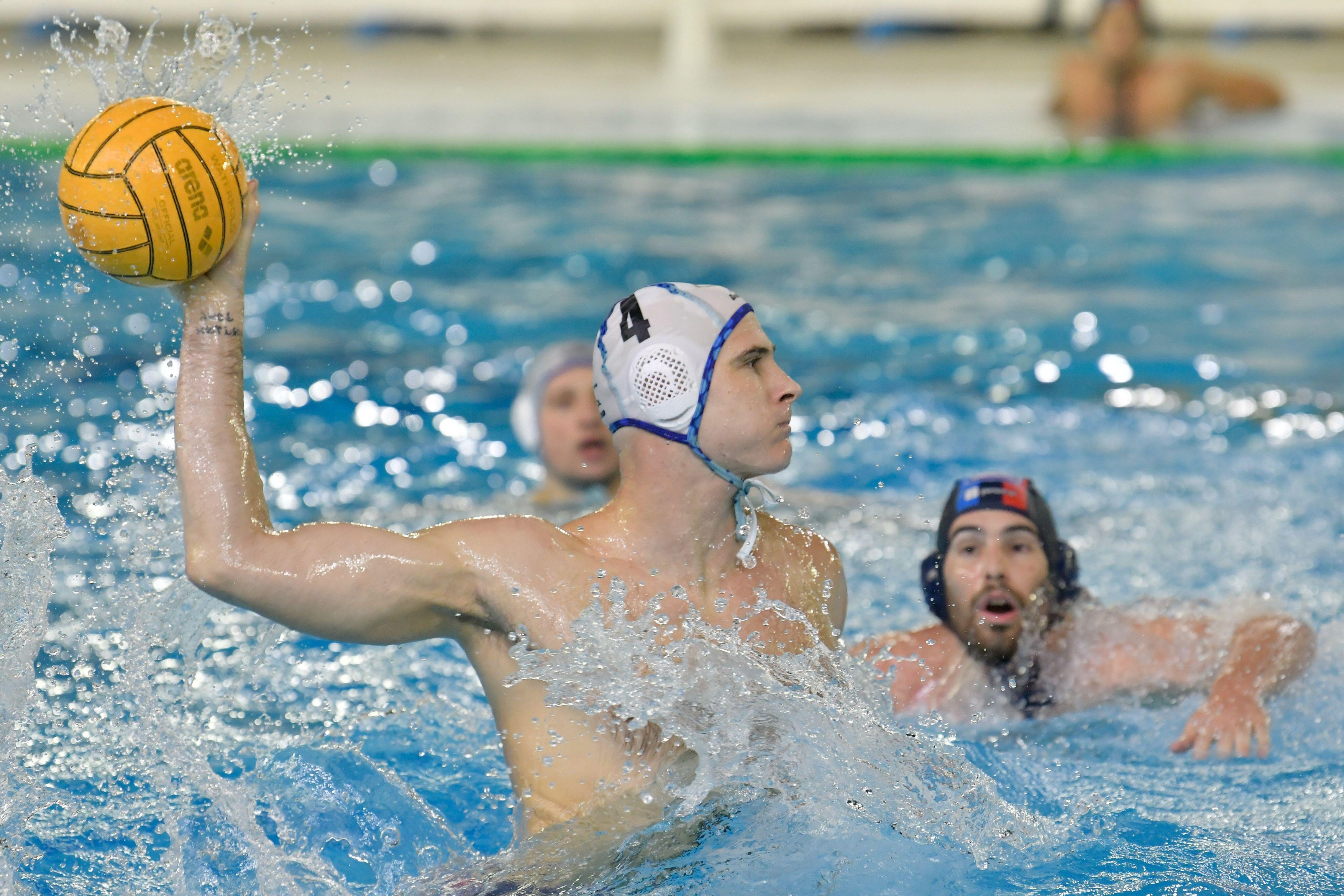 Trieste, Italy. 18th Jan, 2023. Ivan Buljubasic (Pallanuoto Trieste) during Pallanuoto Trieste vs Nuoto Catania, Waterpolo Italian Serie A match in Trieste, Italy, January 18 2023 Credit: Independent Photo Agency/Alamy Live News