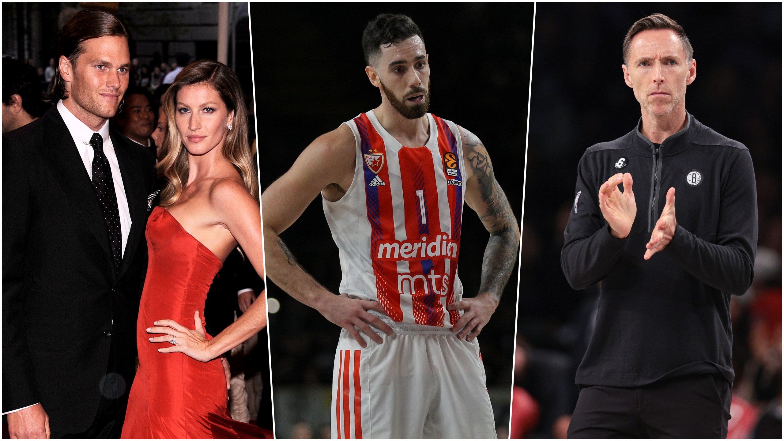 Tom Brejdi, Žizel Bundšen, Luka Vildoza, Stiv Neš, kombo Foto: EPA/JUSTIN LANE/STARSPORT/USA TODAY Sports / ddp USA / Profimedia