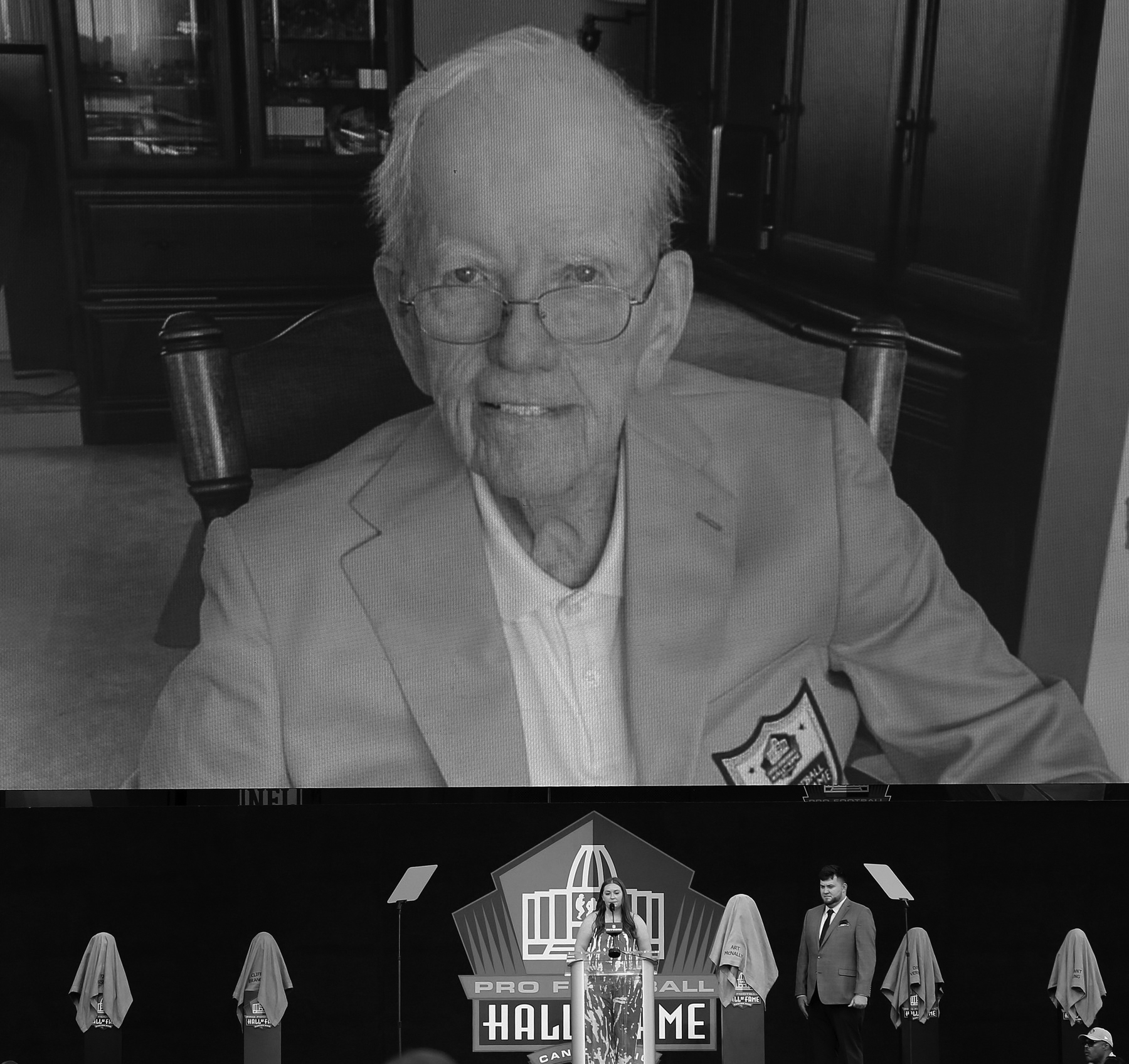 The 2022 Pro Football Hall of Fame Induction Ceremony