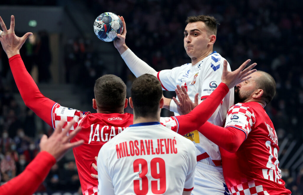 Uros Borzas 
EHF EURO 2022-Hrvatska v Srbija
Segedin, 15.01.2022.
foto: Srdjan StevanovicStarsportphoto ©