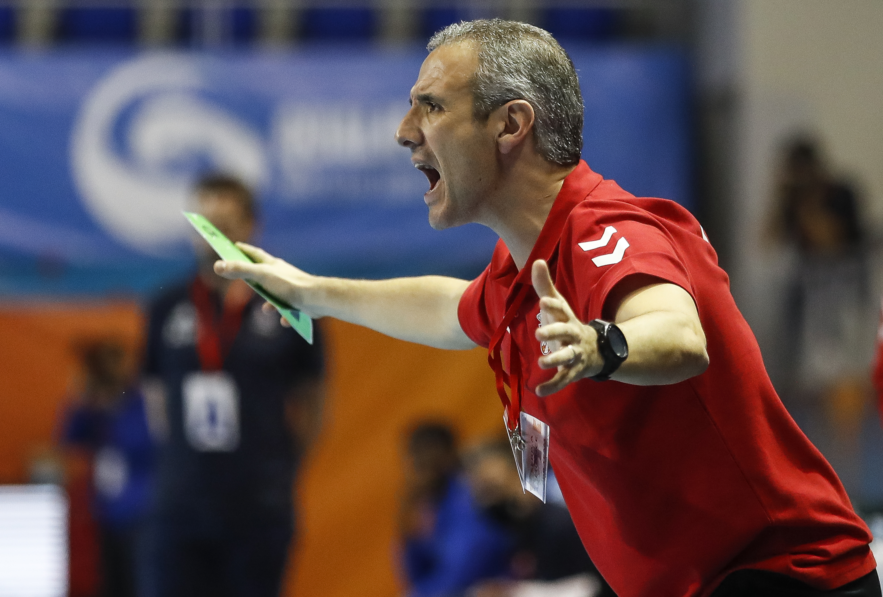 Serbia v France - 2022 European Handball Championship Qualifier