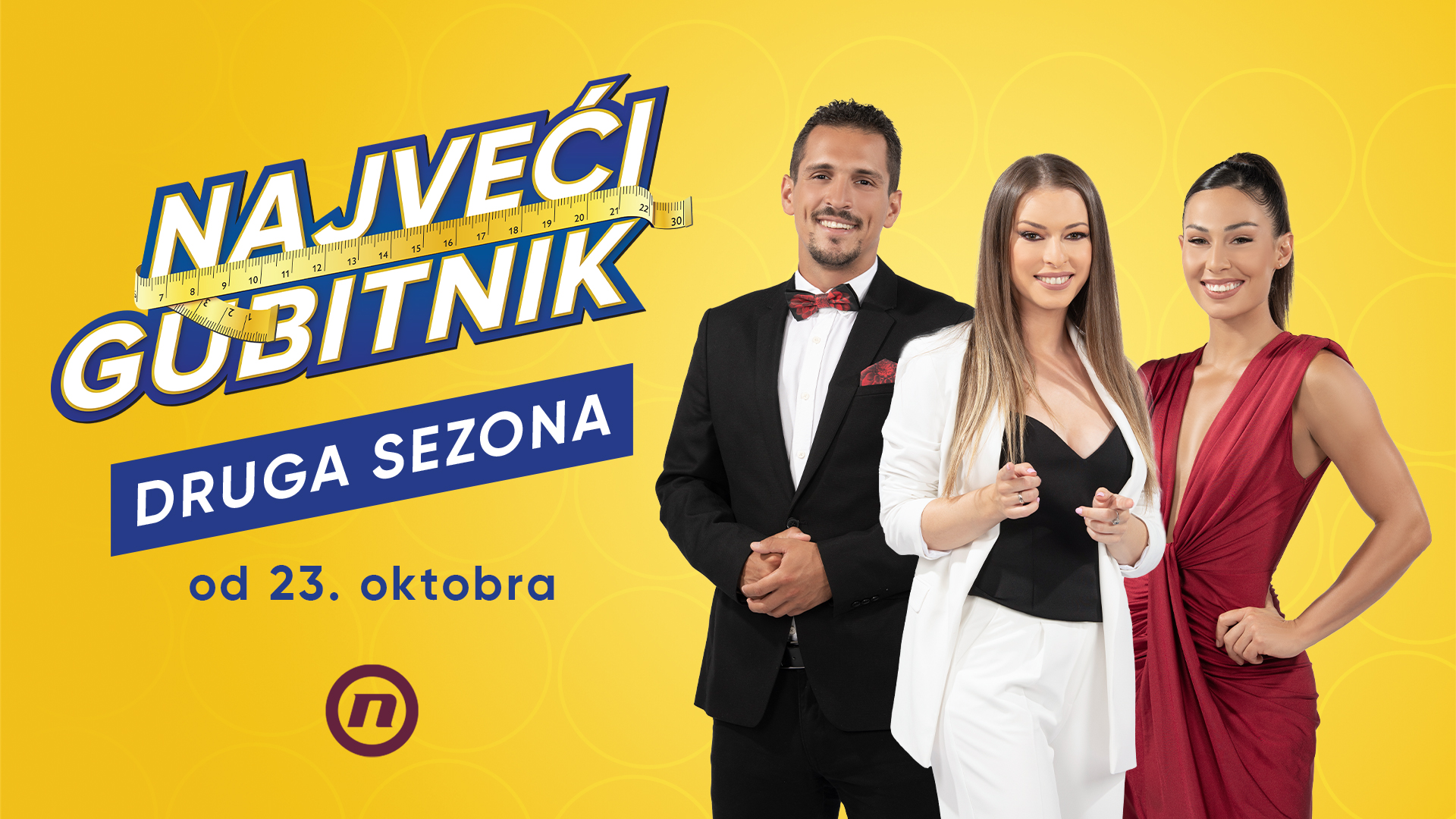 Najveći gubitnik - Najava sa tačnim terminom emitovanja