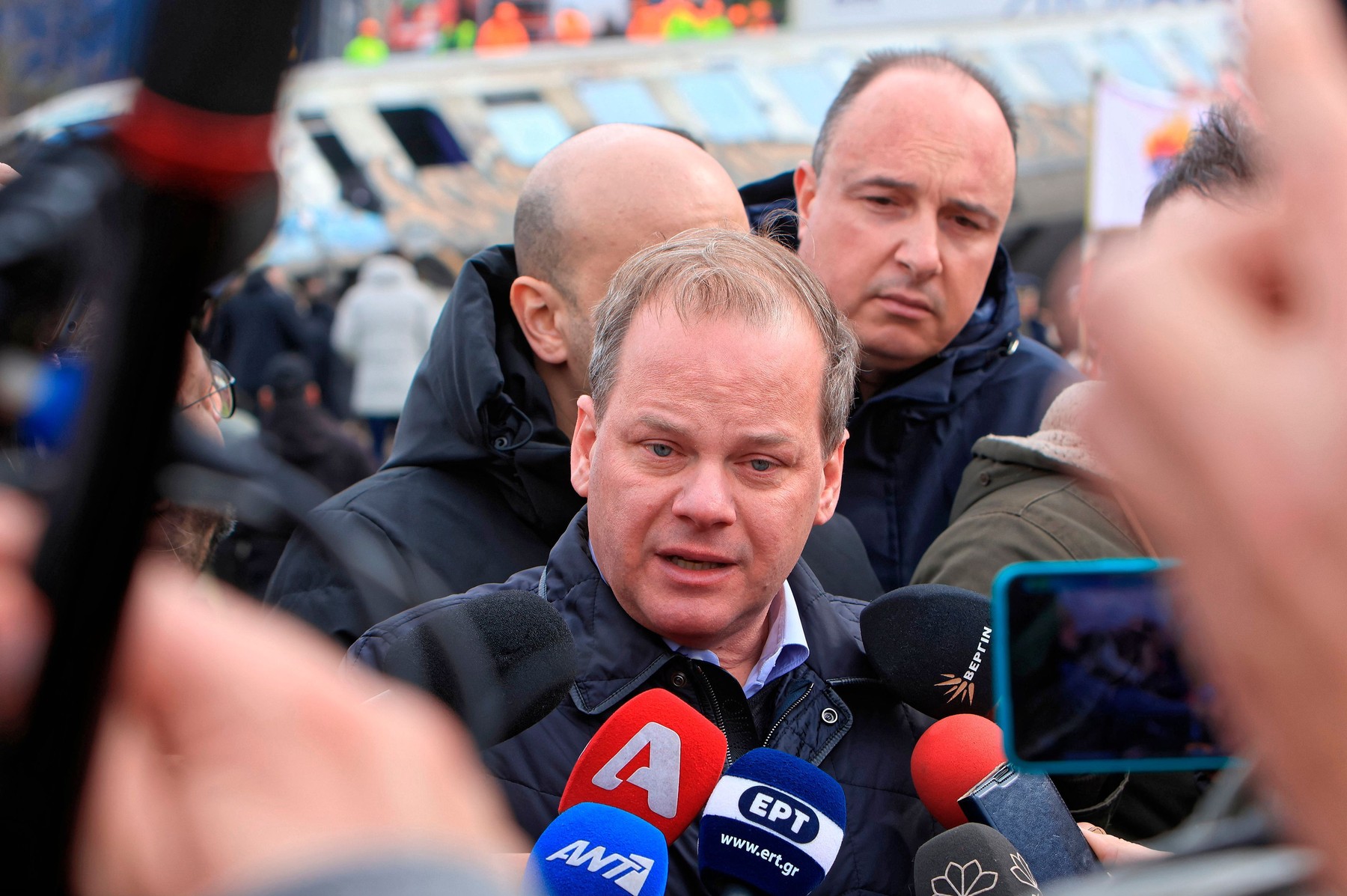 Head on train crash, Tempi, Greece - 01 Mar 2023