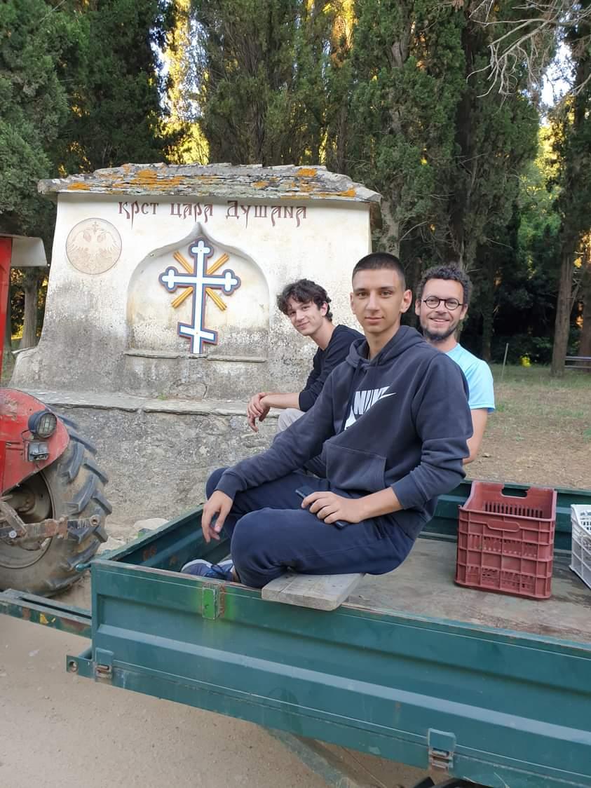 Putovanje biciklom do Hilandara