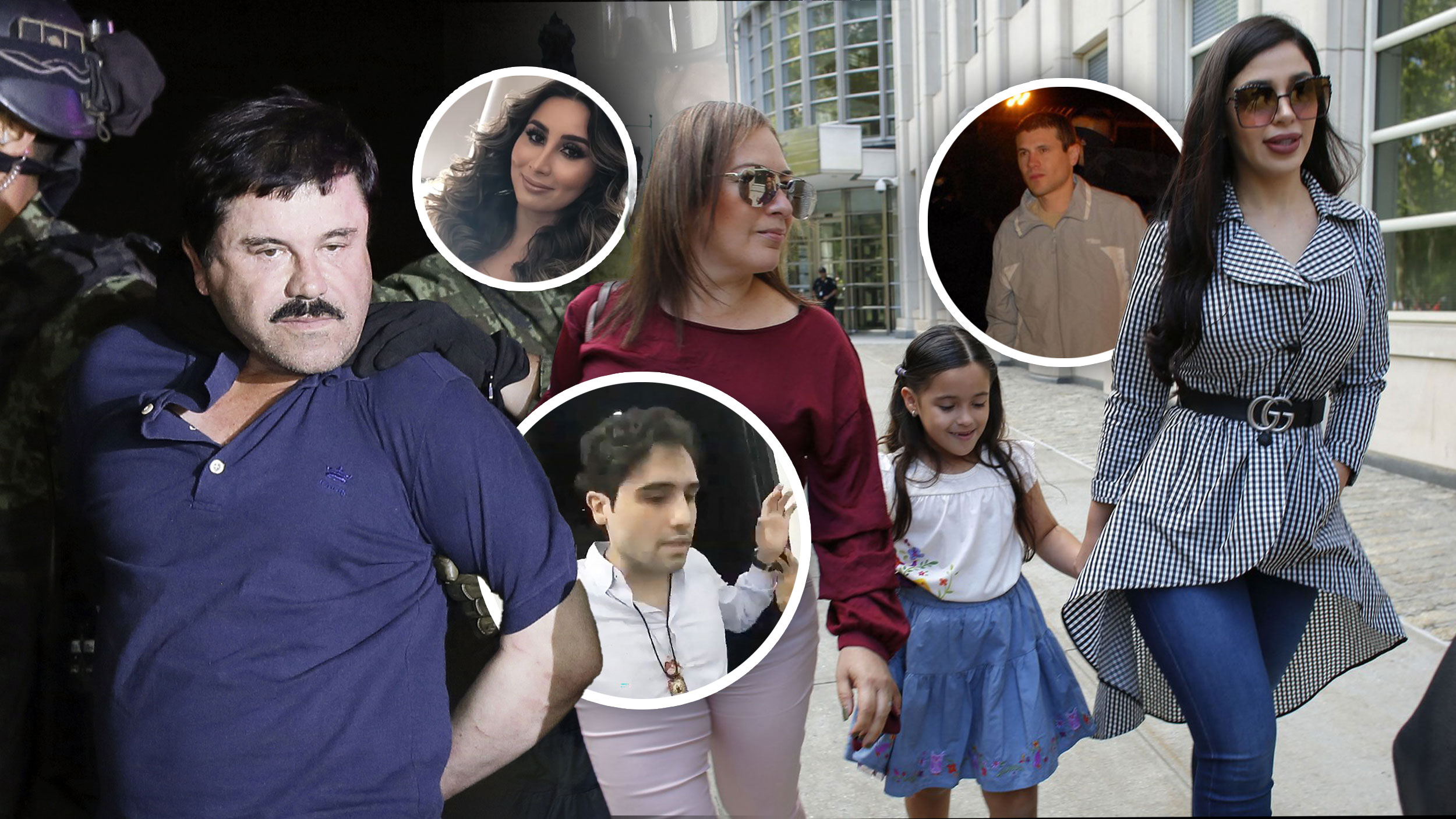 El Čapo, Ovidij Guzmán López, Ivan Archivaldo Guzmán Salazar, Griselda Guadalupe Guzmán López