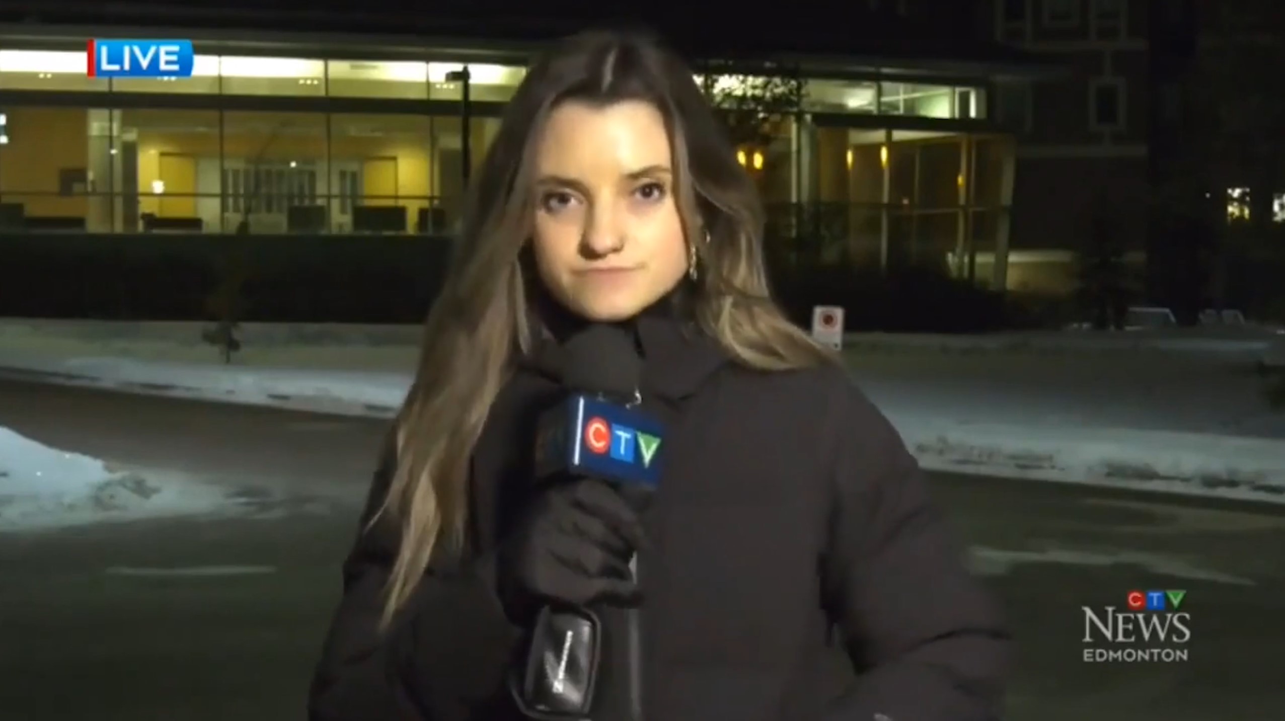 Novinarka Foto: Printscreen/CTV News Edmonton