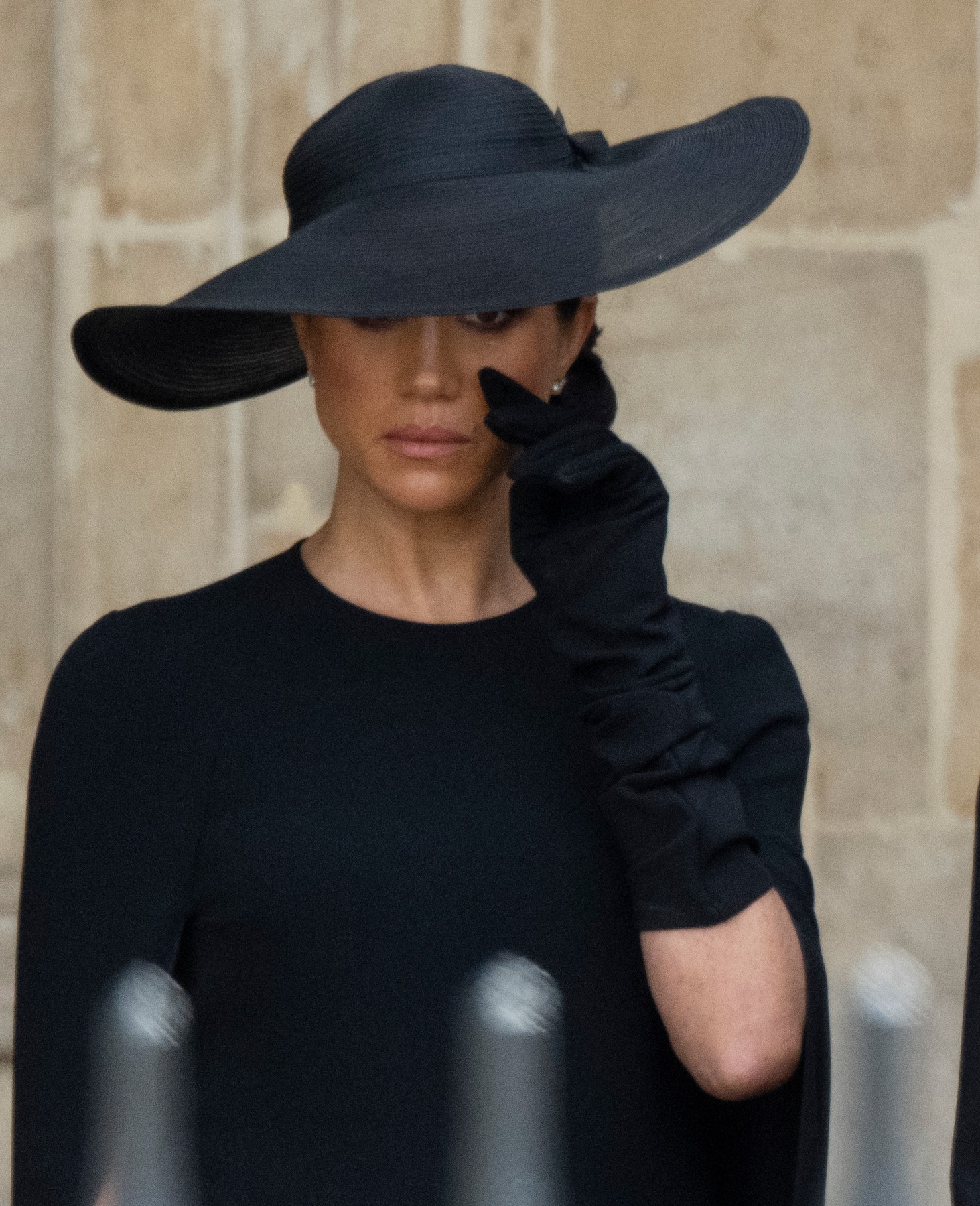 19 September 2022.
HM Queen Elizabeth II's funeral held at Westminster Abbey. 
Here,  Meghan Markle, Duchess of Sussex,Image: 724308434, License: Rights-managed, Restrictions: , Model Release: no, Credit line: GoffPhotos.com / Goff Photos / Profimedia