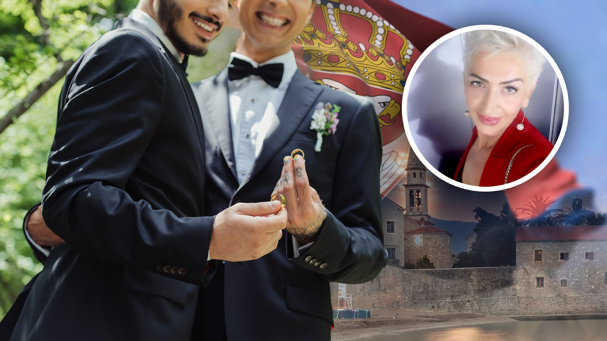 Žana Kapa, Matičarka, sklapanje gej brakova u Budvi