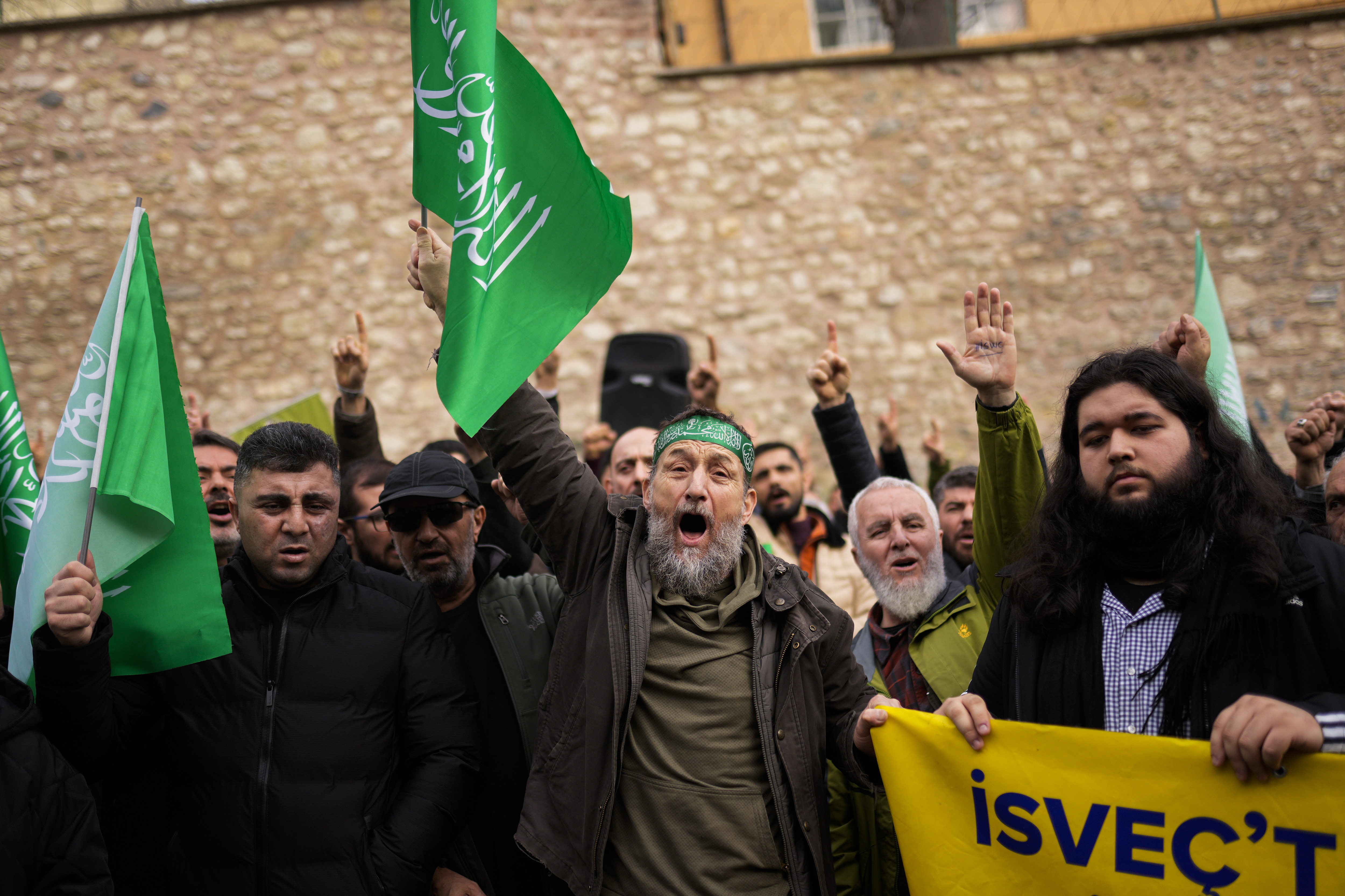 Turkey Sweden Protests