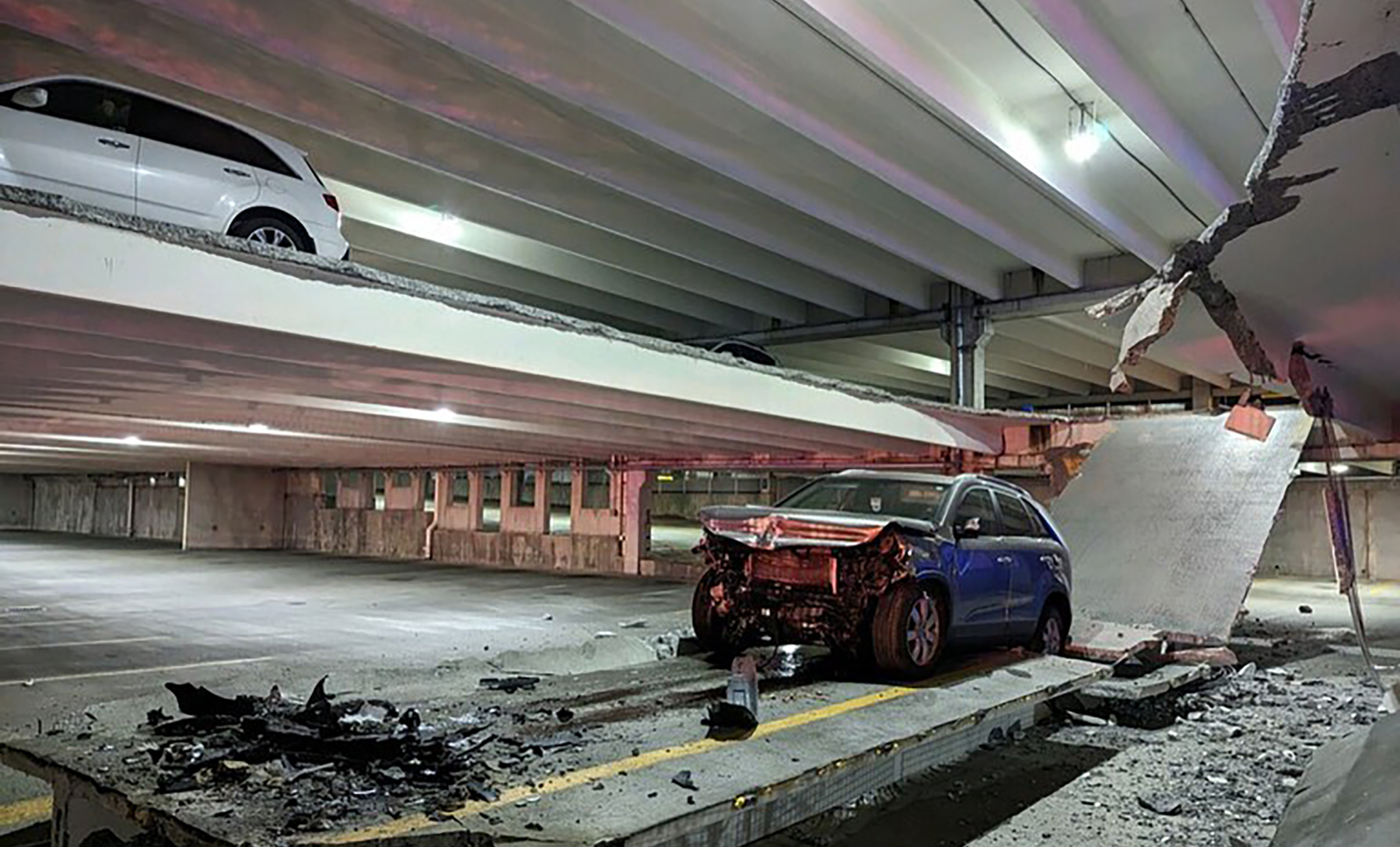 Merilend garaza srusena