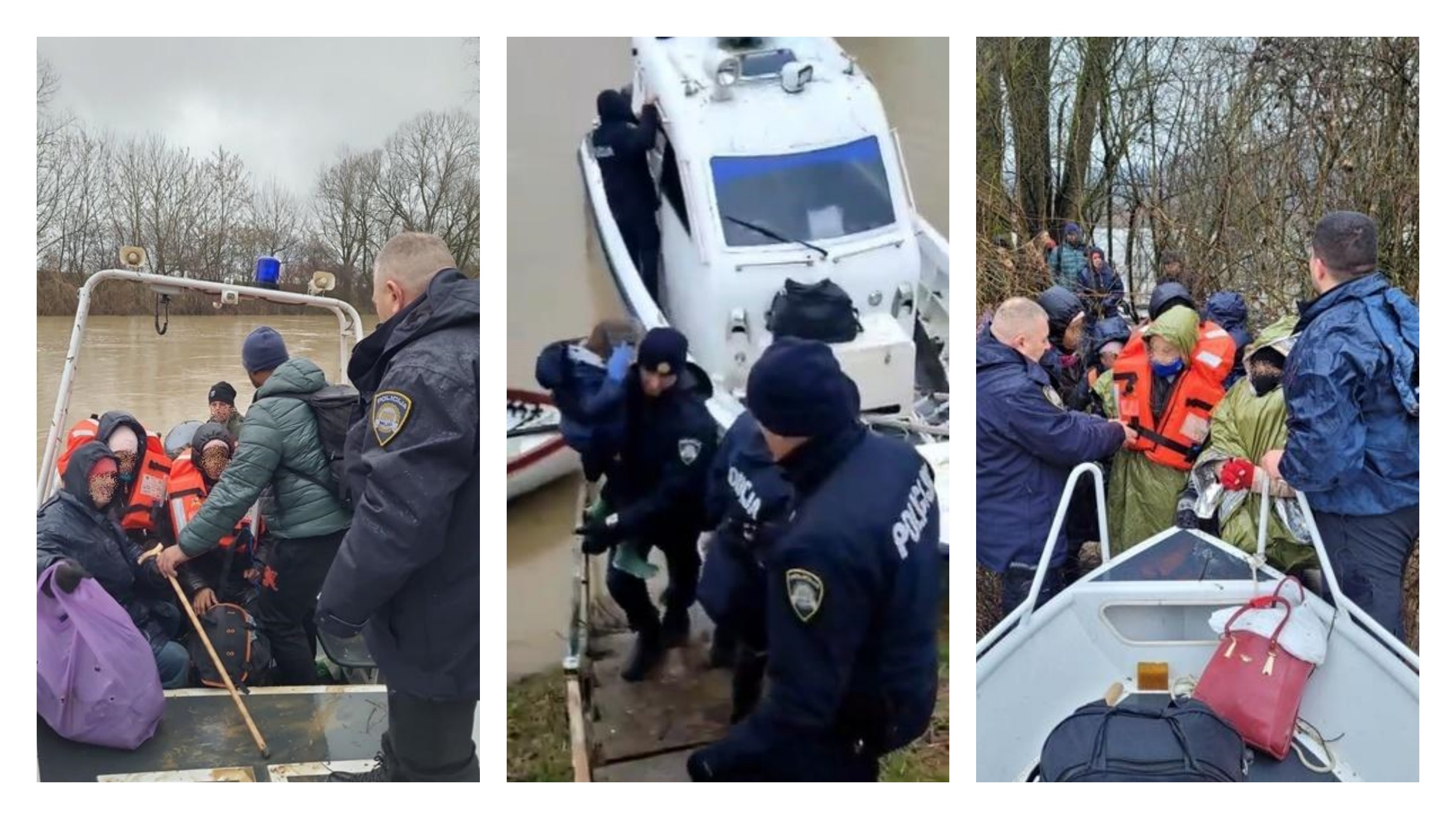 Iz Save spaseno 13 Kubanaca koji su ilegalno ušli u Hrvatsku, Kubanci, Sava, Hrvatska, Slavonija