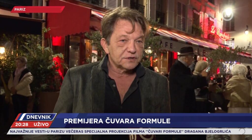 Dragan Bjelogrlić, Pariz, premijera filma Čuvari formule Foto: Nova