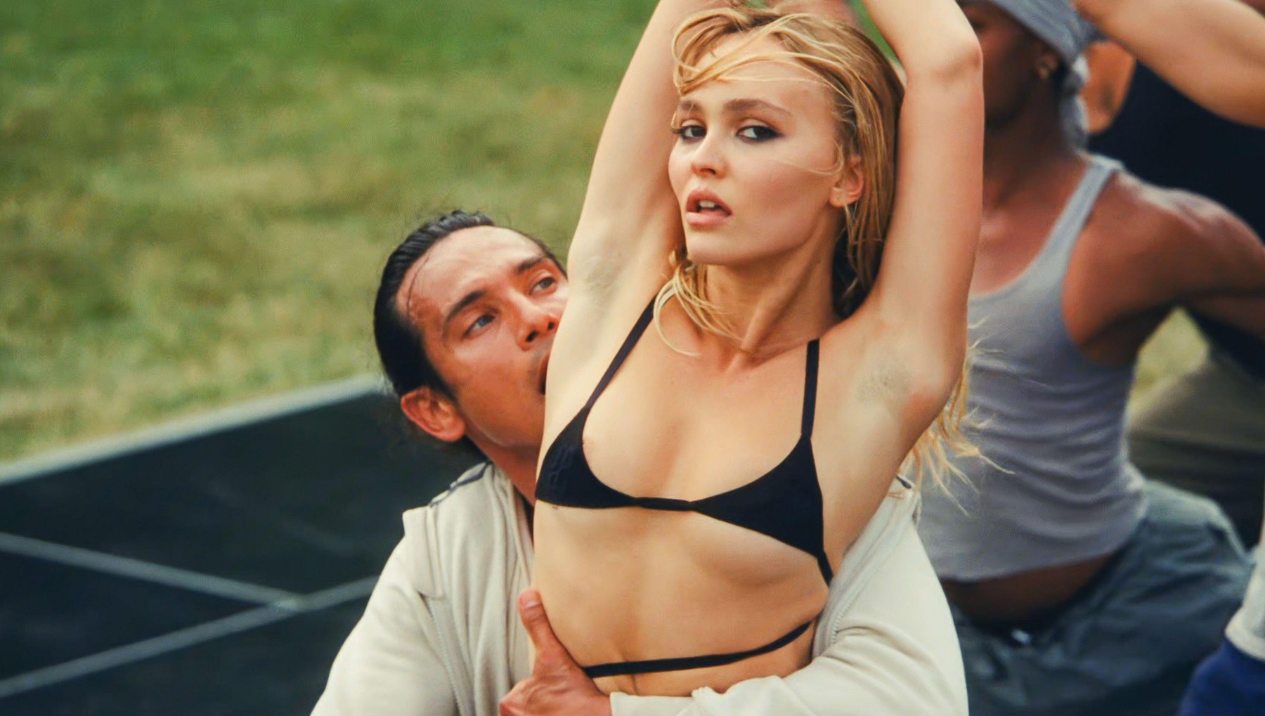 USA . Lily-Rose Depp in the (C)HBO series : The Idol (2023)Plot: After a nervous breakdown derailed Jocelyn's last tour, she's determined to claim her rightful status as the greatest and sexiest pop star in America. Her passions are reignited when she me