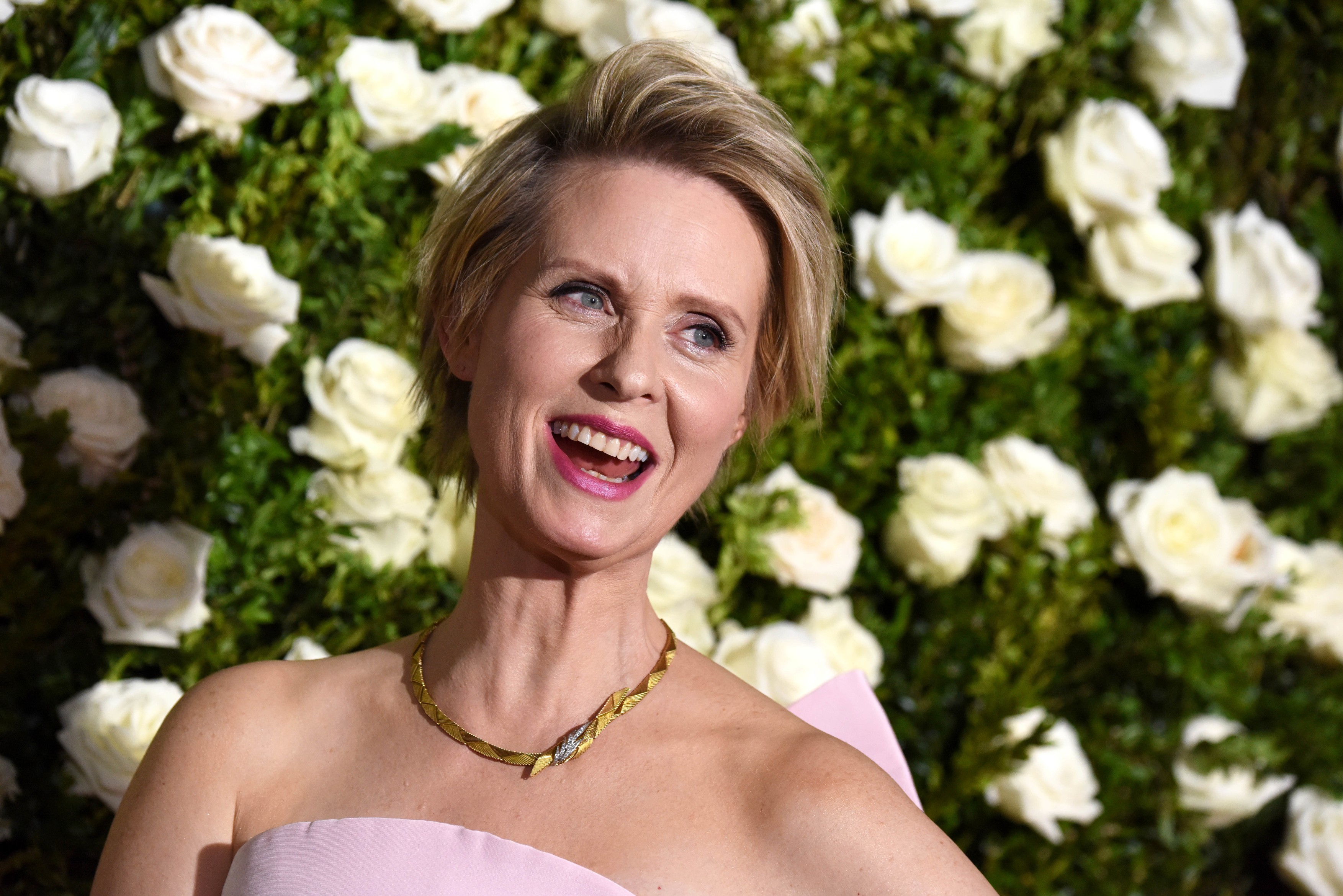 Cynthia Nixon
71st Annual Tony Awards, Arrivals, New York, USA - 11 Jun 2017,Image: 336916047, License: Rights-managed, Restrictions: , Model Release: no, Credit line: Stephen Lovekin / Shutterstock Editorial / Profimedia