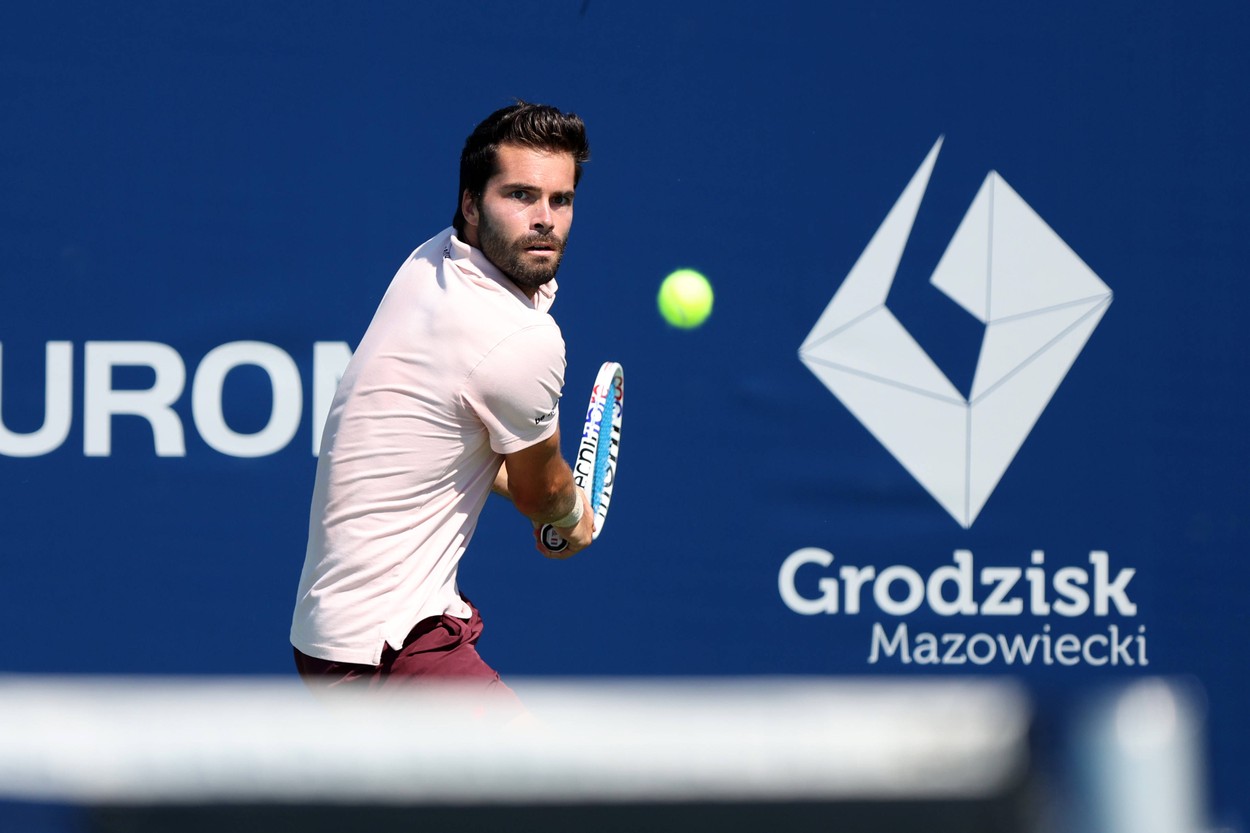 KOZERKI 15.08.2023 TURNIEJ ATP, Tennis Herren 100 LOTTO KOZERKI OPEN --- TENNIS ATP CHALLENGER TOUR 100 JULES MARIE FOT.