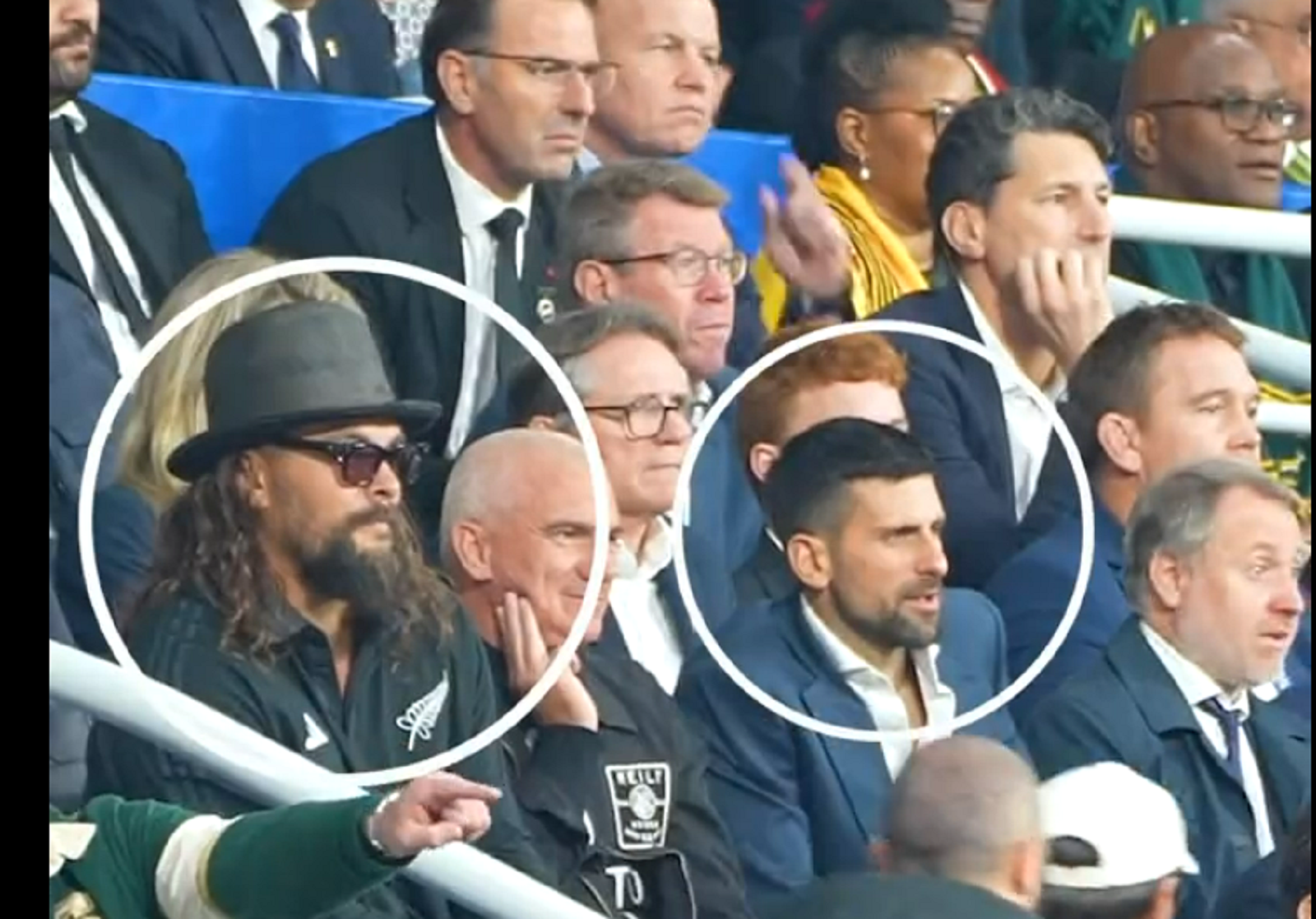 Novak Đoković i Džejson Momoa