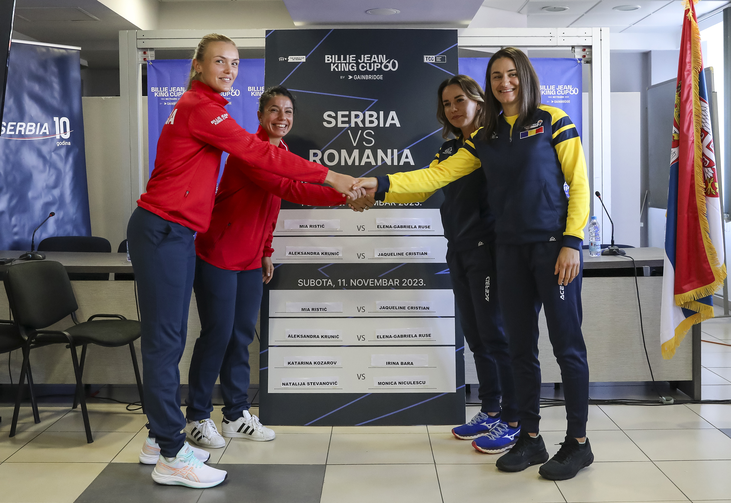 Billy Jean King Cup - Serbia v Romania