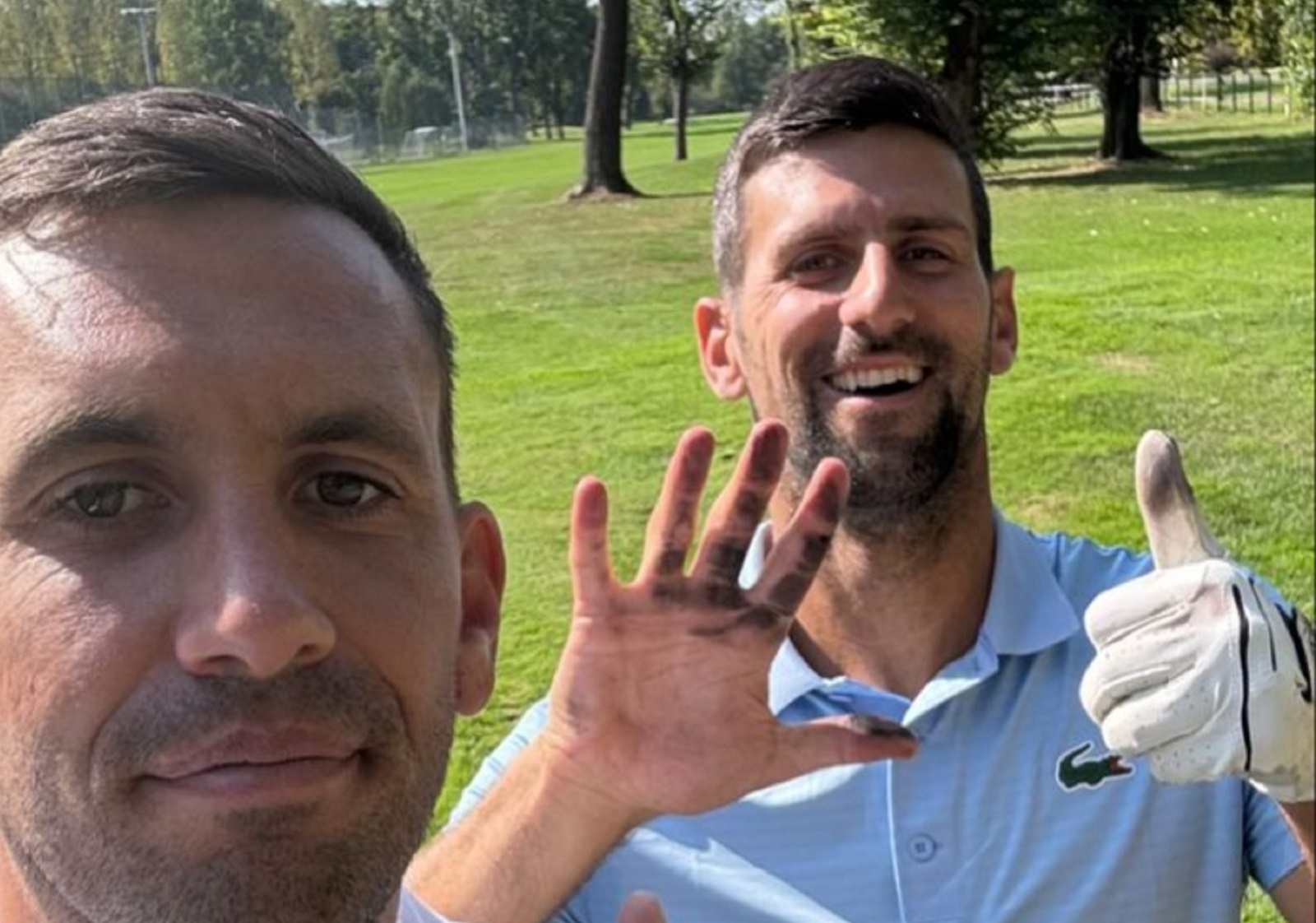 novak djokovic golfer