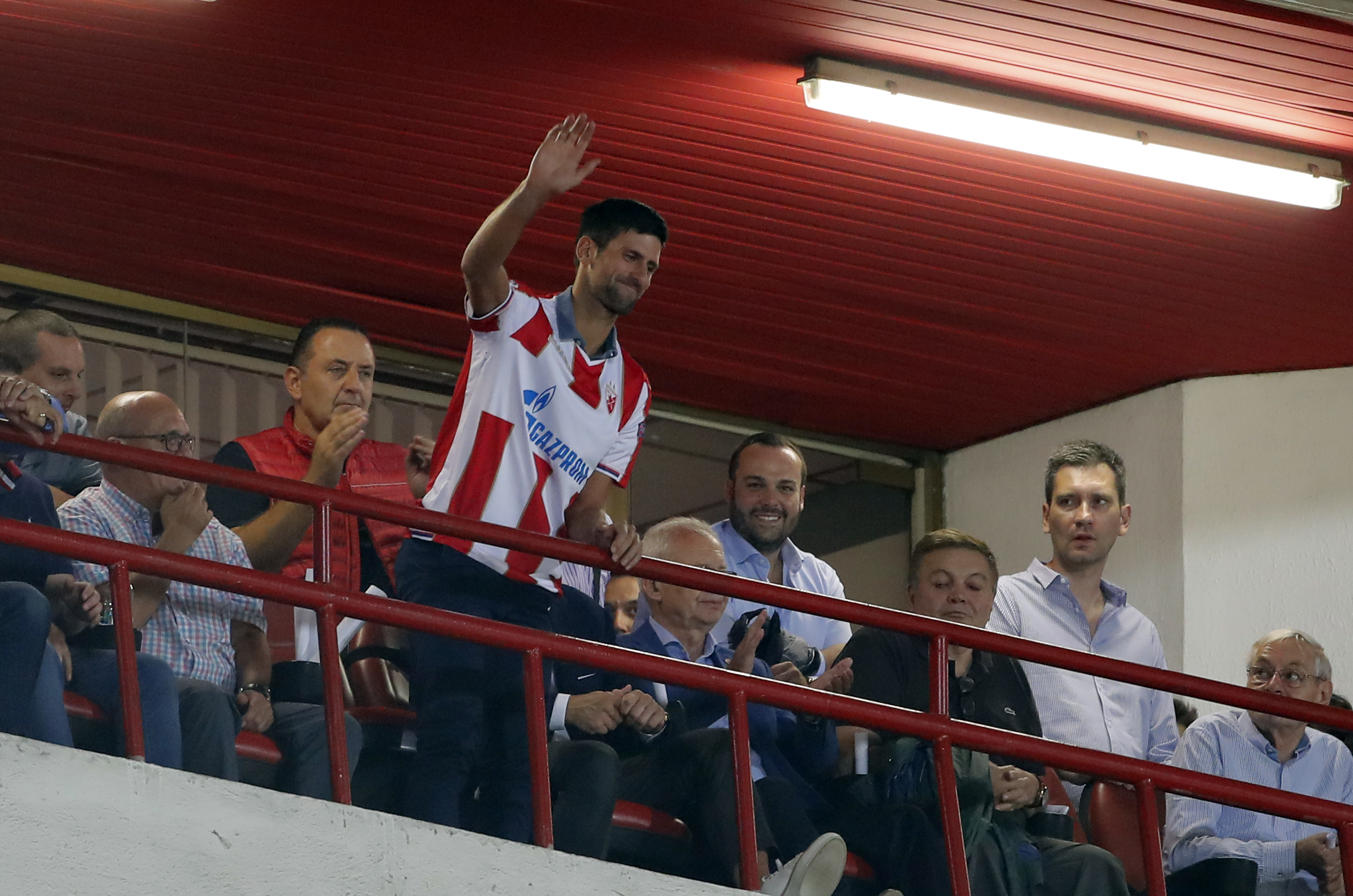 Novak Djokovic Crvena Zvezda - Radnik Surdulica Super liga Srbije Belgrade, Serbia on September 16. 2018.   (credit image &amp; photo: STARSPORT/ Pedja Milosavljevic)