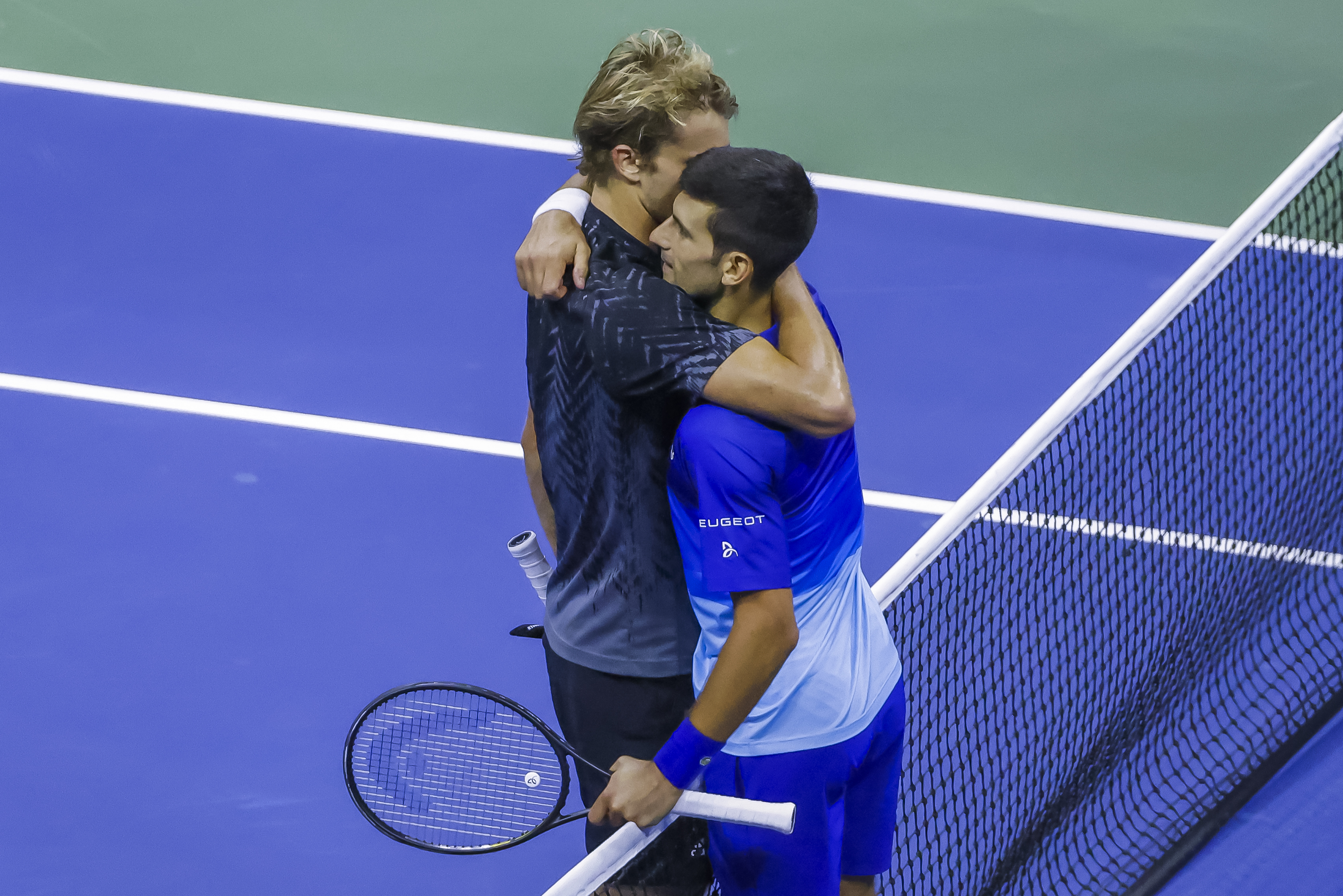 Novak Đoković i Aleksander Zverev