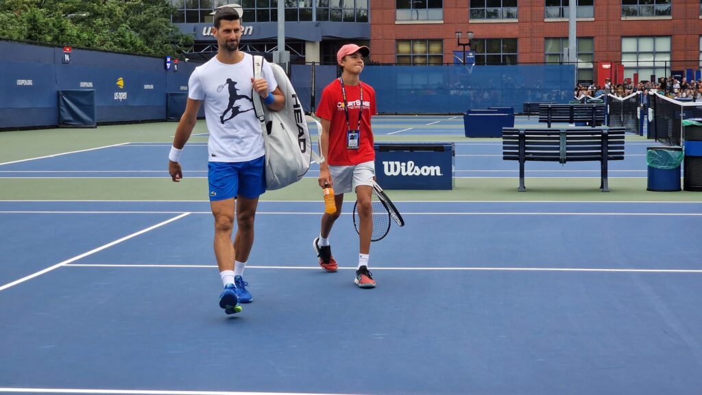 Njujork, 09.09.2023. US Open, trening, Novak Đoković