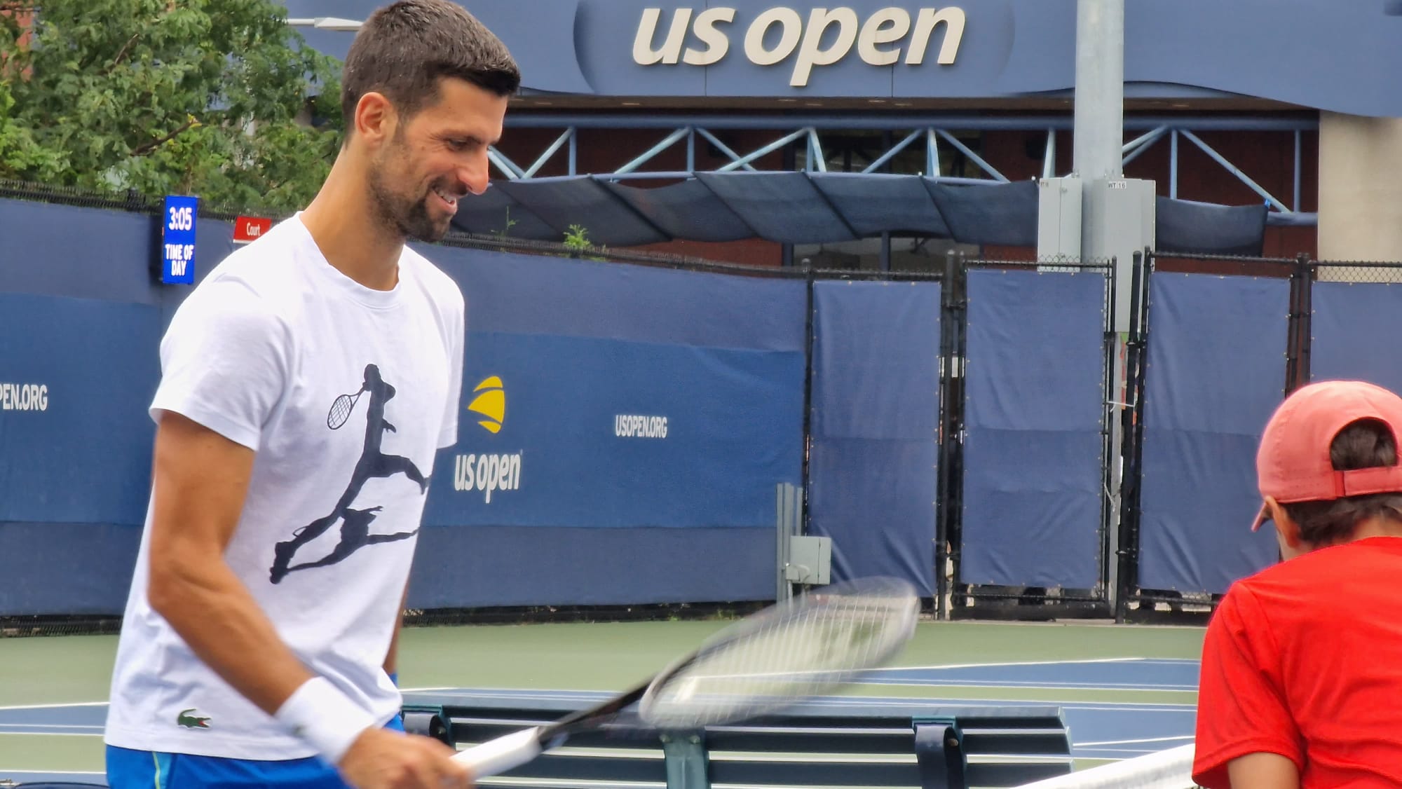 Njujork, 09.09.2023. US Open, trening, Novak Đoković