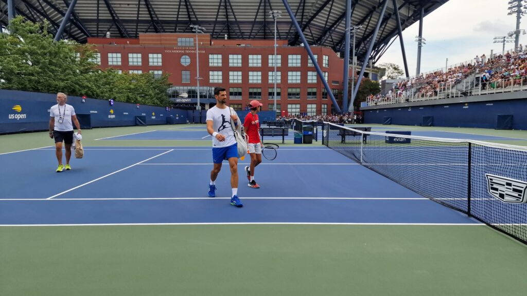 Njujork, 09.09.2023. US Open, trening, Novak Đoković