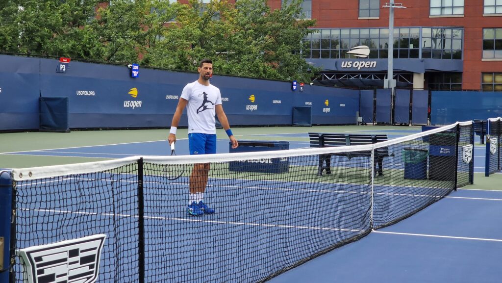 Njujork, 09.09.2023. US Open, trening, Novak Đoković